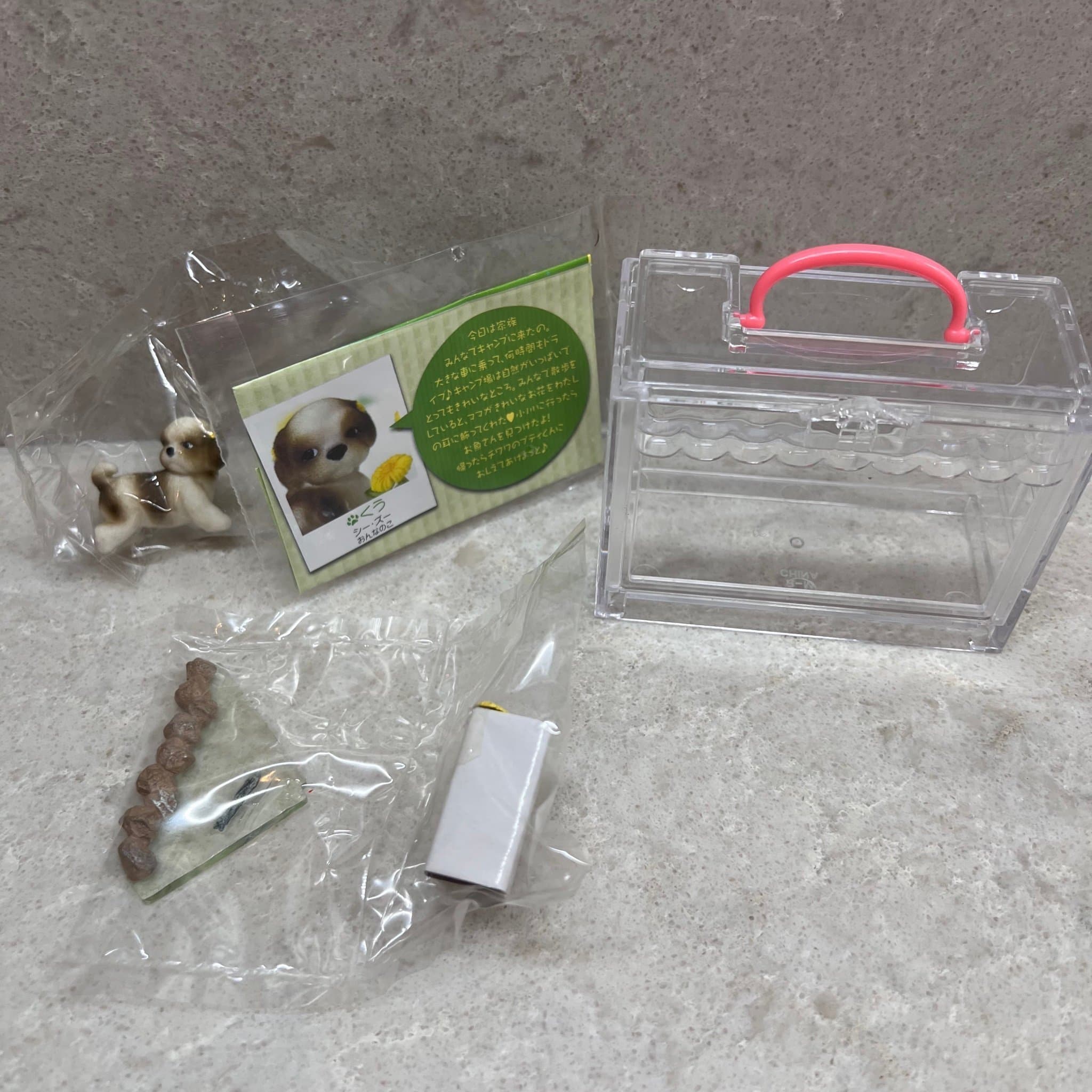 Re-Ment Miniatures - Shih Tzu Hund - Dockhusminiatyr - 2007 skala 1:6