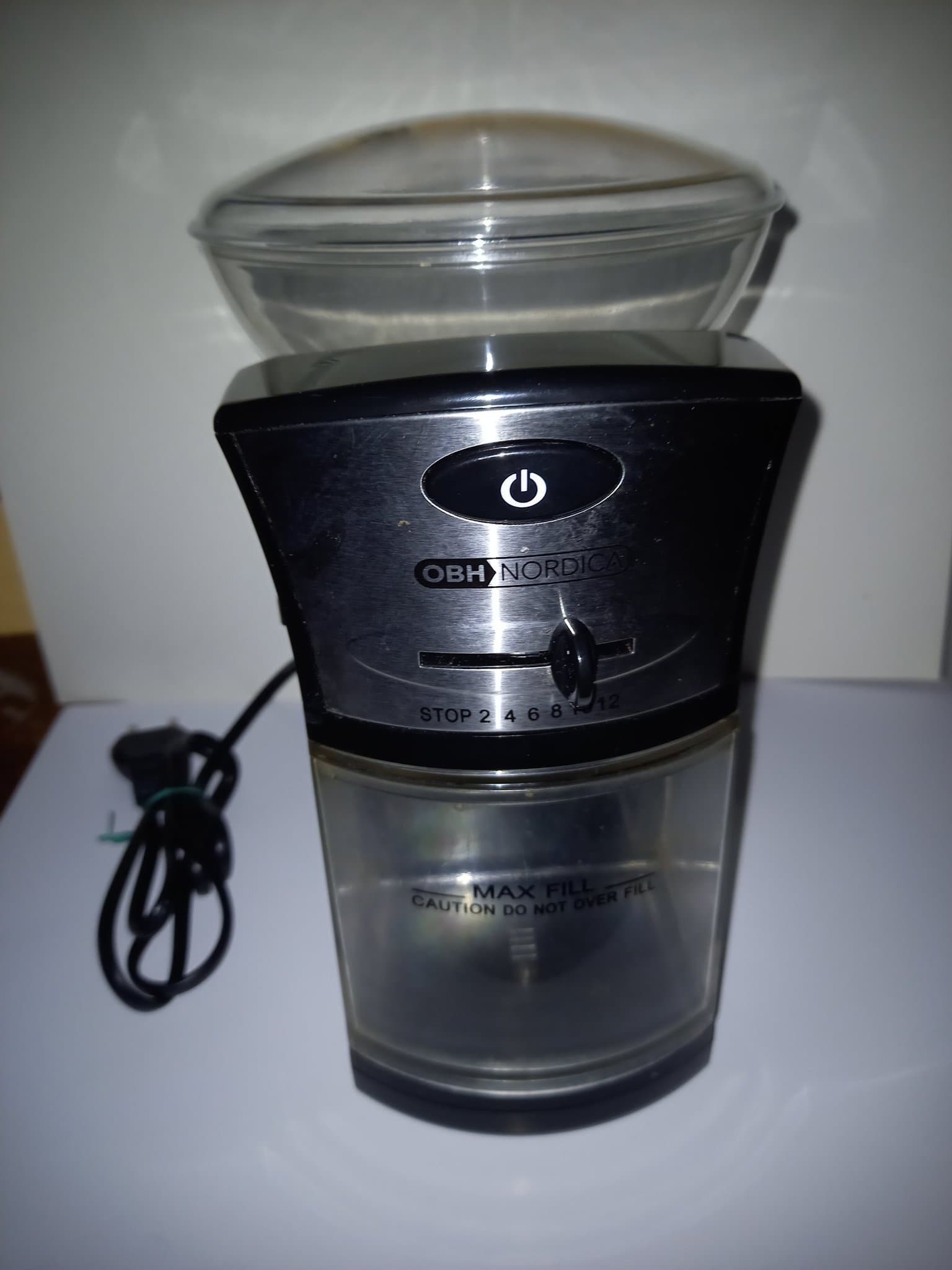 Kaffekvarn OBH Nordica 2409 svart