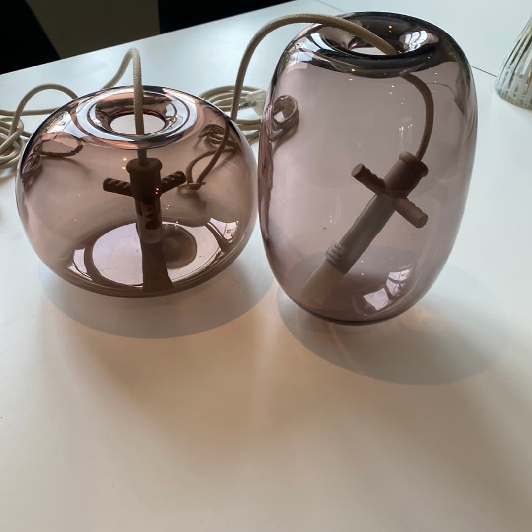 2st Taklampor i glas