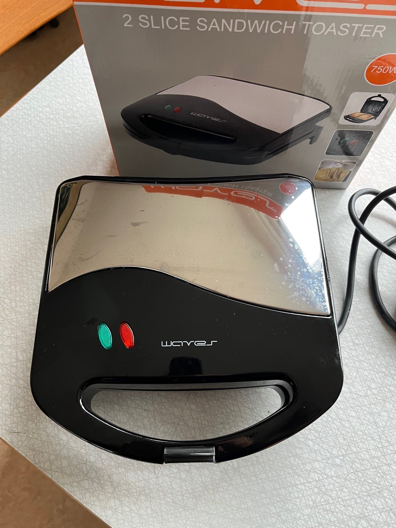 Smörgåsgrill Sandwich toaster 2 skivor