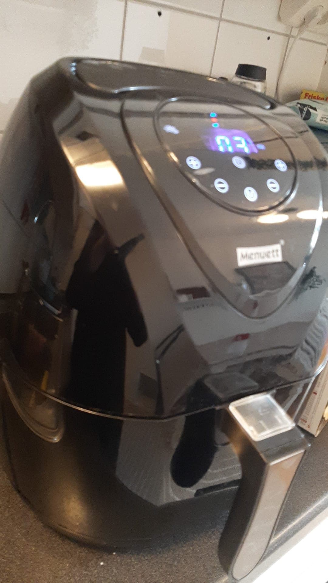 Digital varmluftsfritös (airfryer) 3,2 l 1400 W 80-200 °C