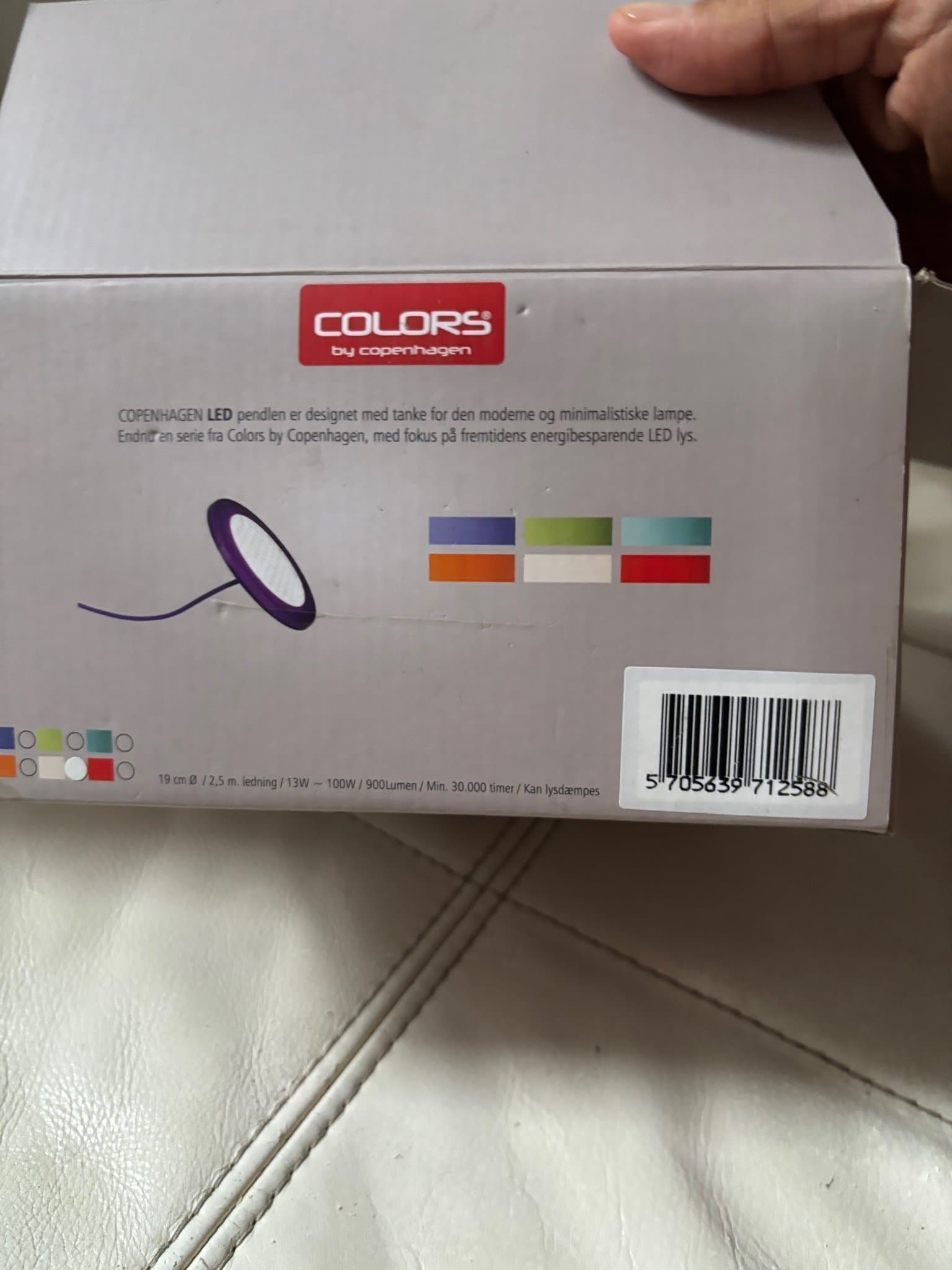 COLORS by Copenhagen LED Pendel