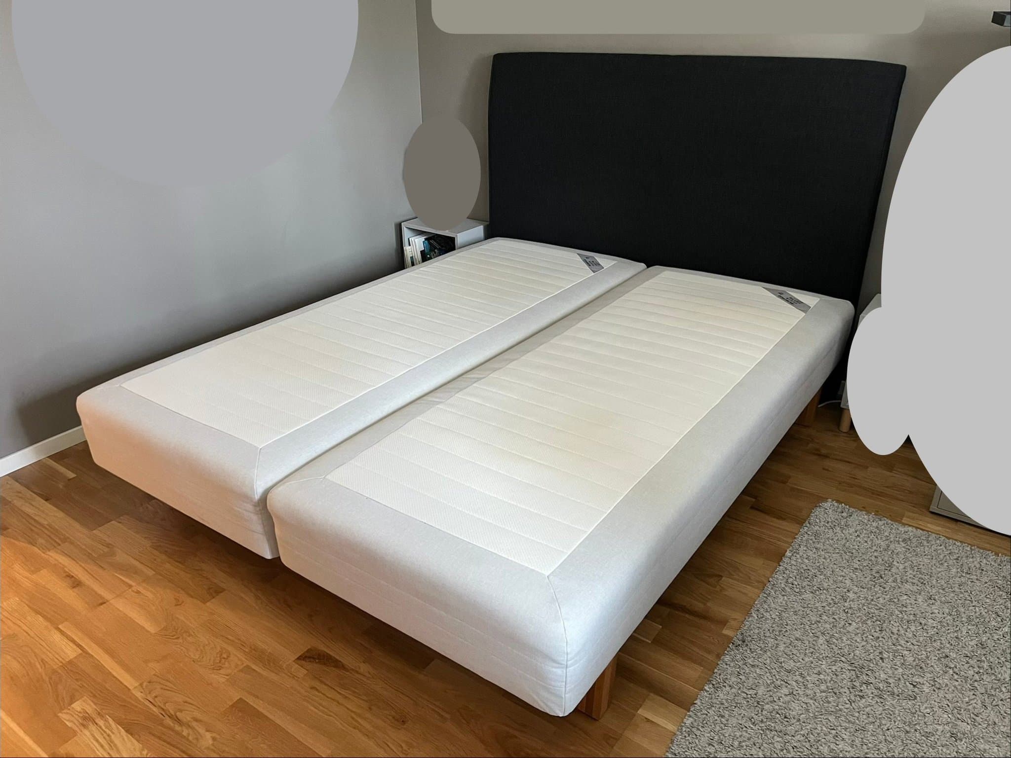 IKEA SULTAN SINGÅS sängstomme med huvudgavel