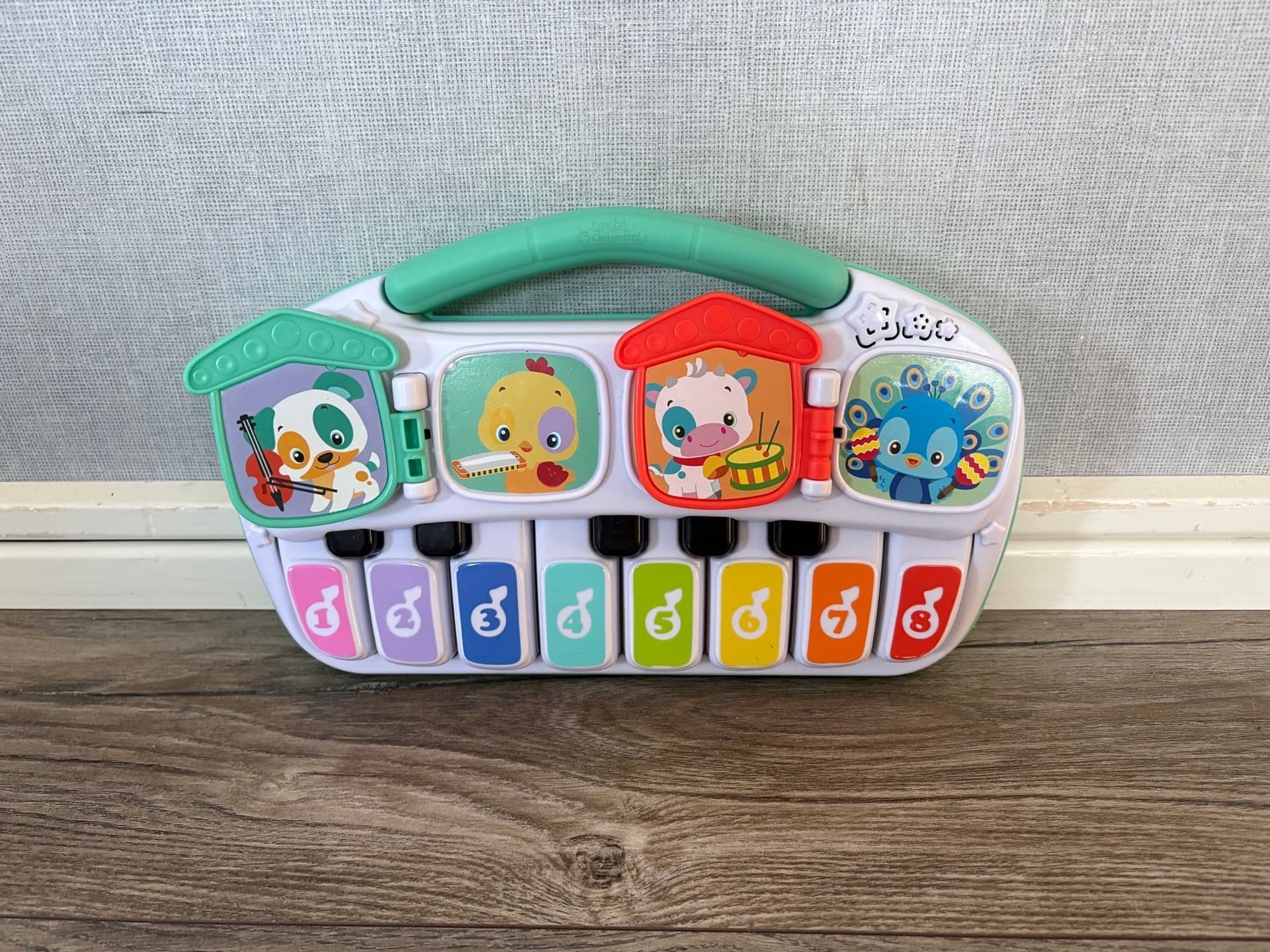 Baby Clementoni Interaktiv Piano med Djurmotiv