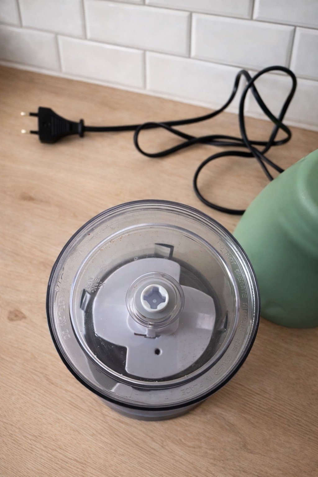 Praktisk grön turbo-hackare – smidig kökshjälp