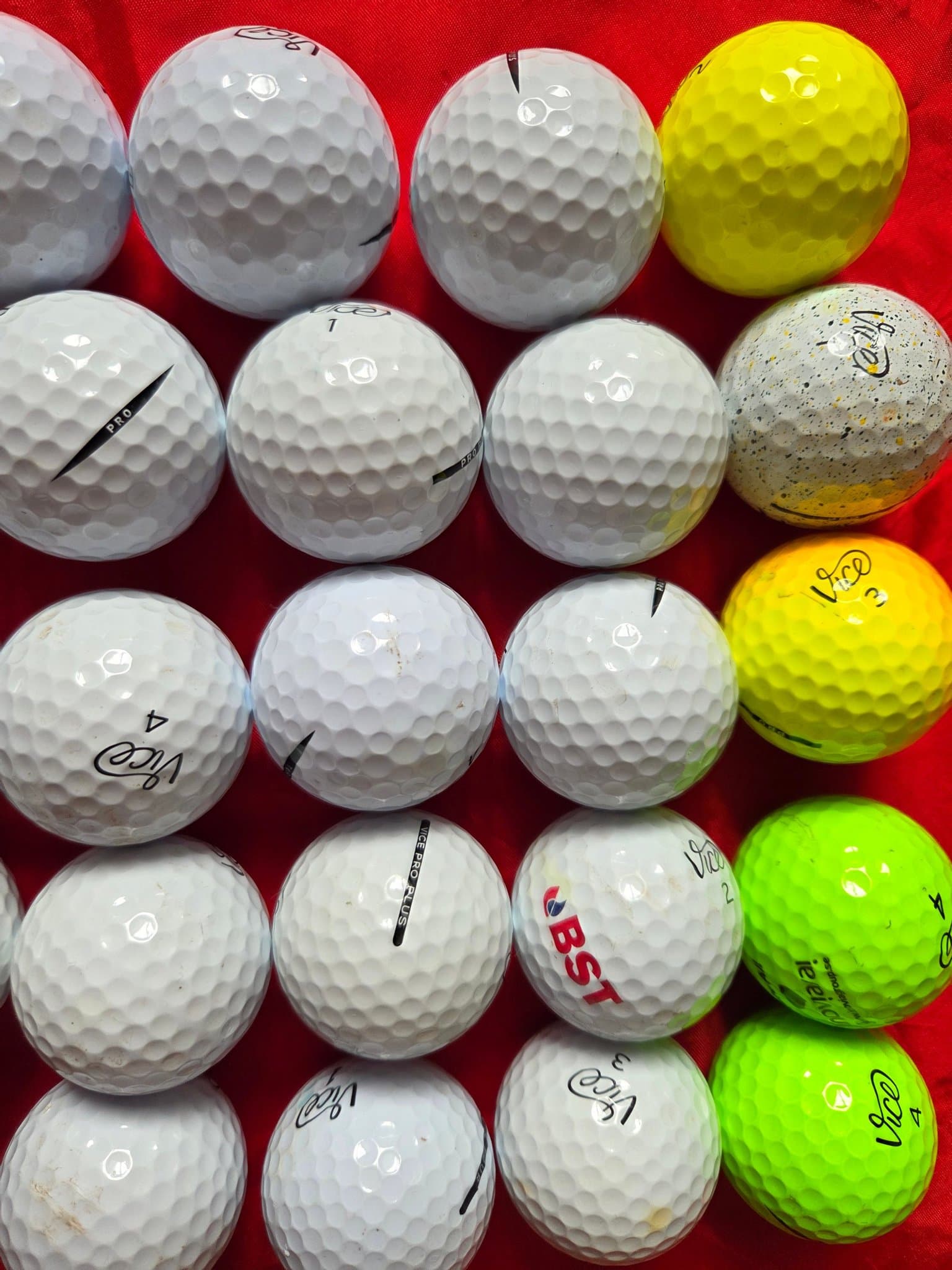 28 st Vice Golfbollar