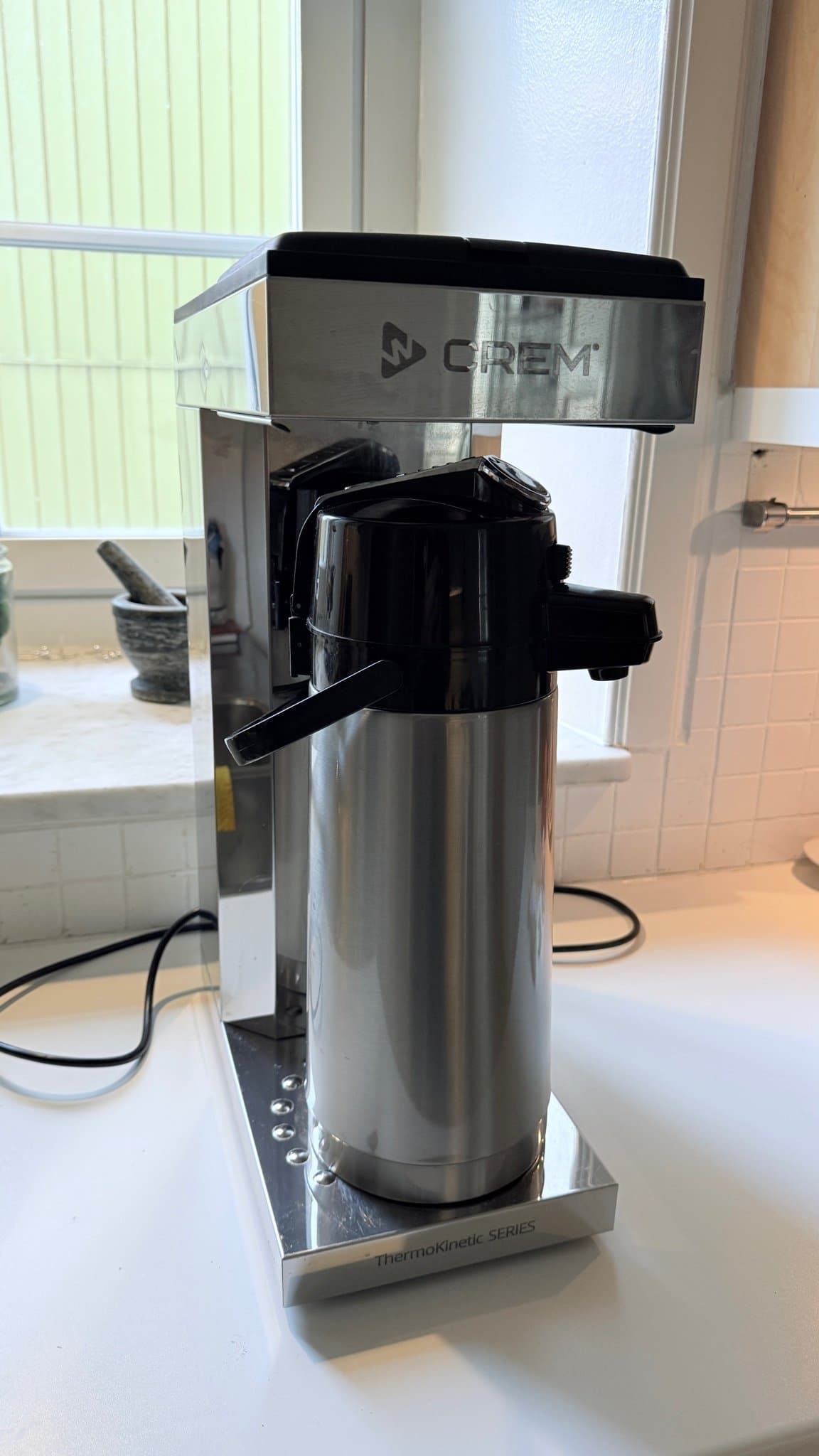 CREM Thermokinetic kaffebryggare