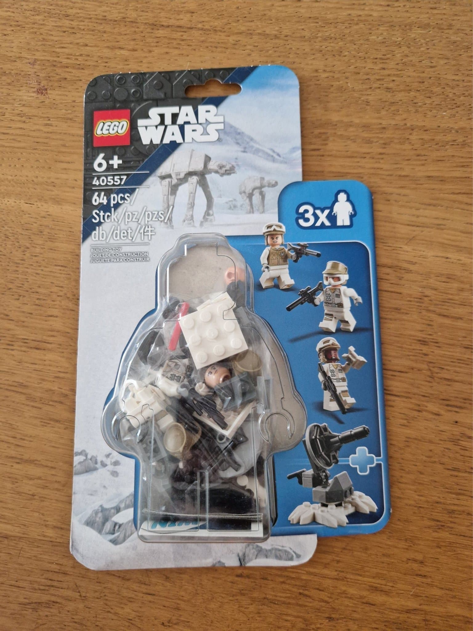 LEGO Star Wars 40557 Defense of Hoth brister pack Oöppnad