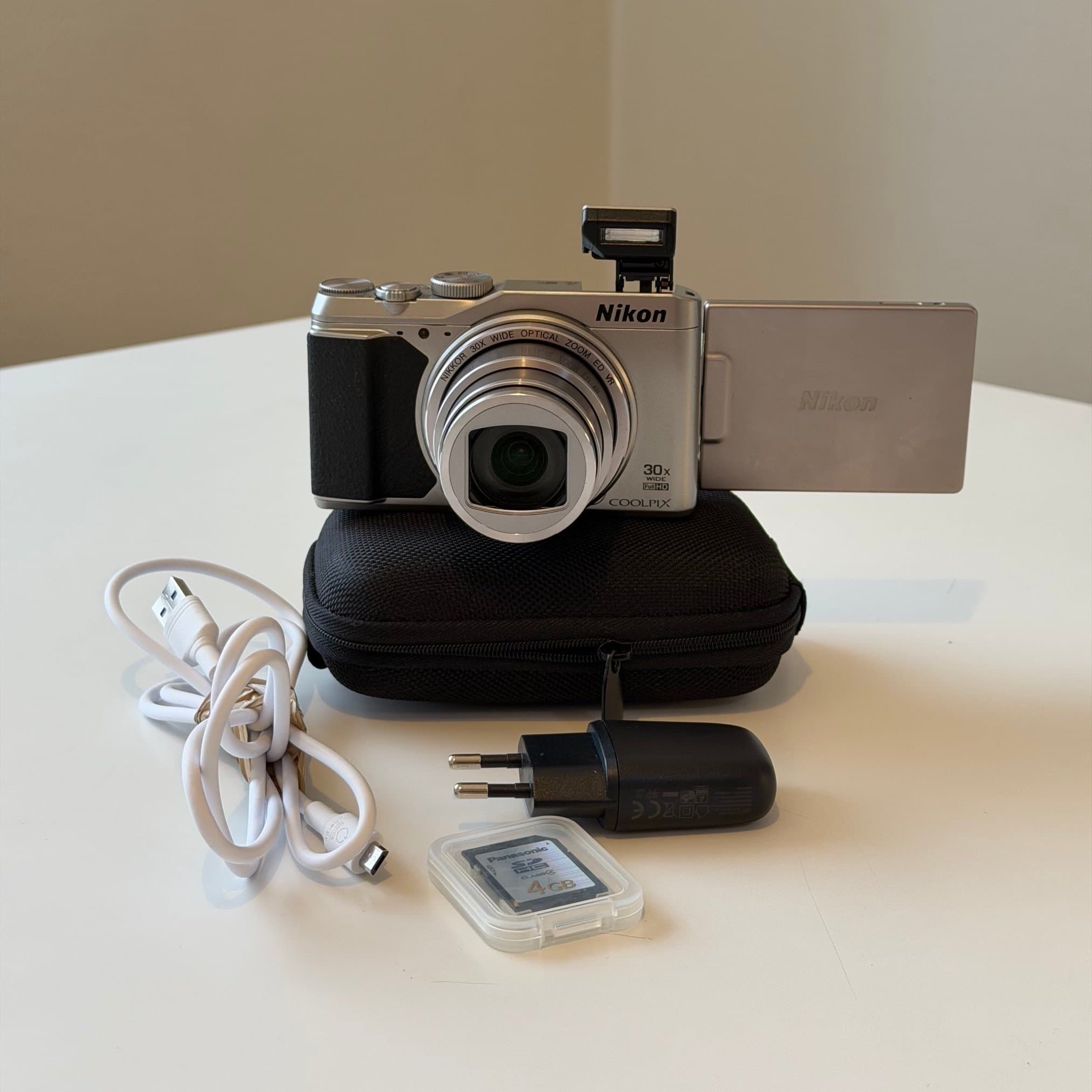 Nikon Coolpix S9900 – kompaktkamera med kraftfull zoom | Fullt fungerande