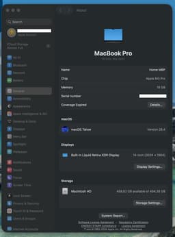 MacBook Pro 14" M3 Pro | 18GB | 512GB | Rymdsvart | Nov 2023 | Mycket bra skick