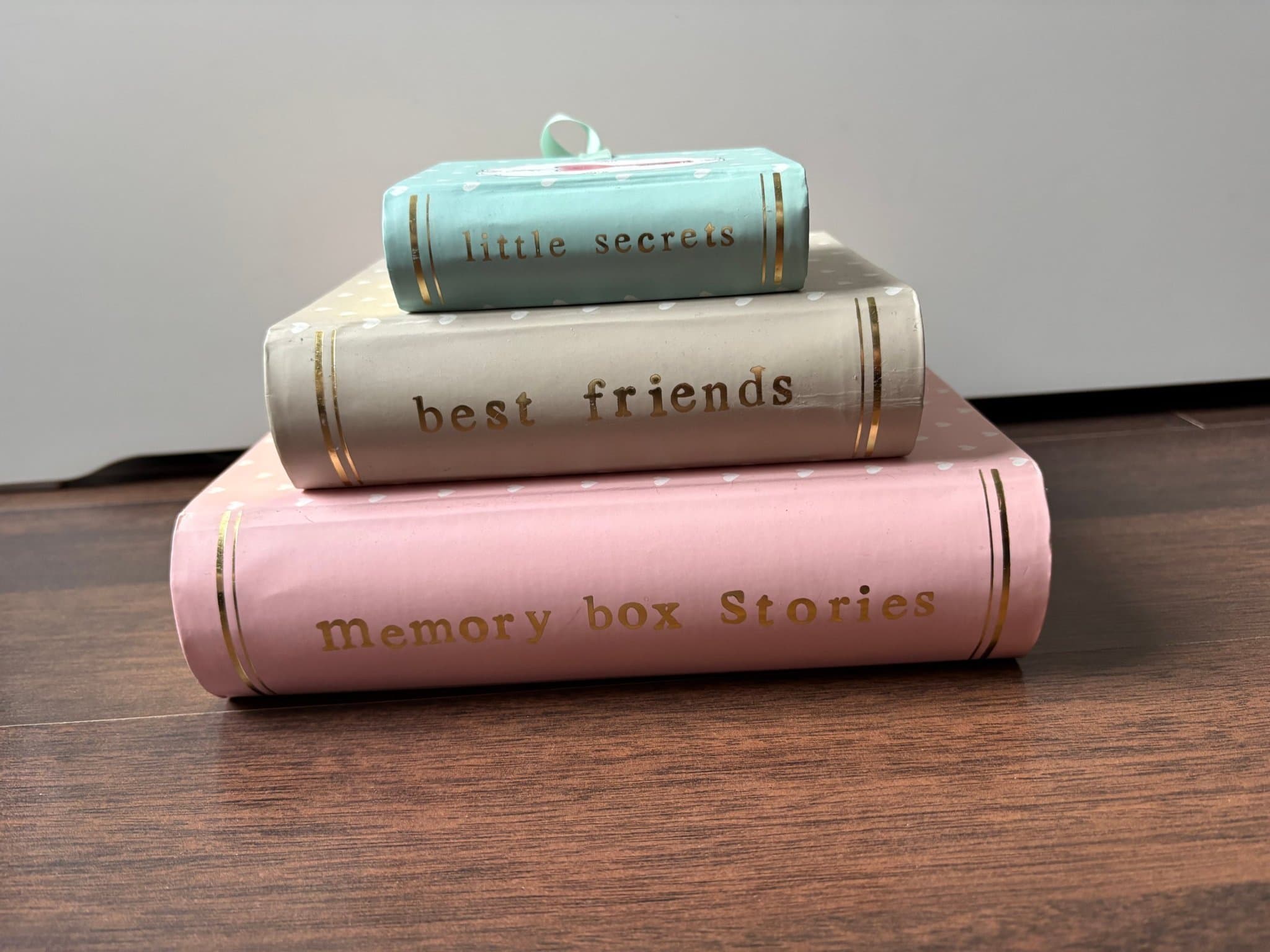 Förvaring barnrum - 3 lådor som ser ut som böcker