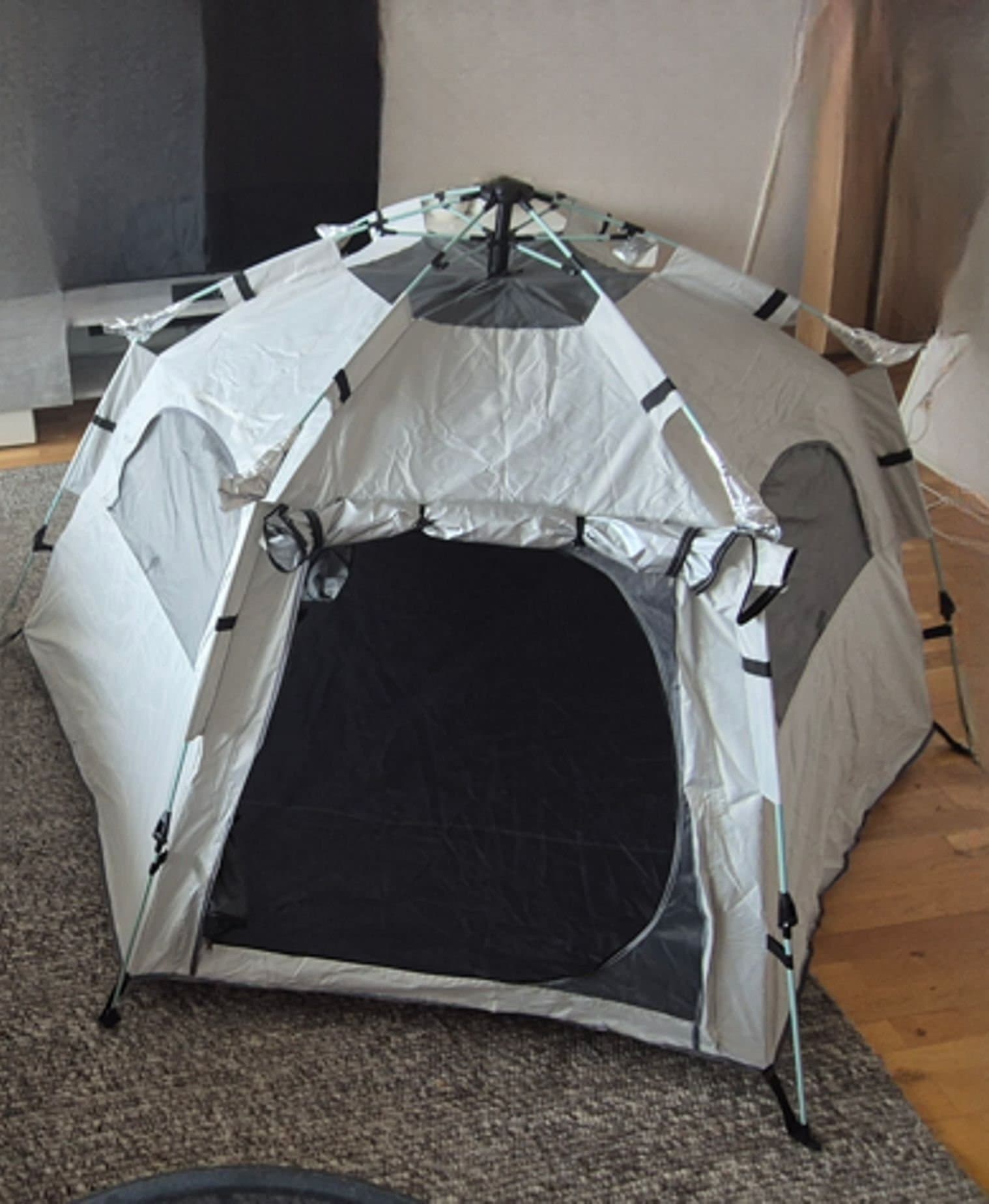 Vattentätt Hexagonalt snabböppningstält – automatiskt campingtält