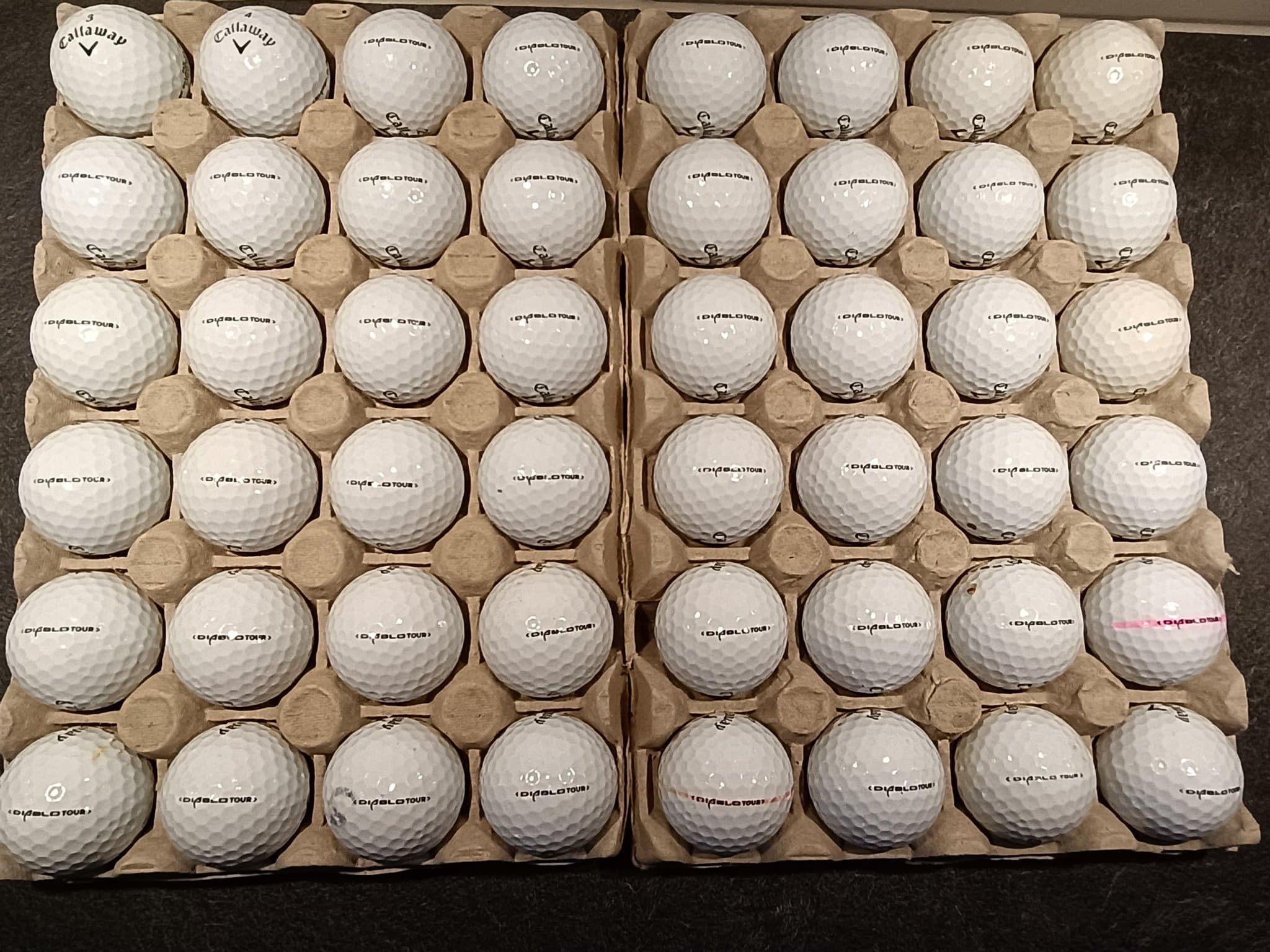 Callaway Diablo Tour – 48 st tourinspirerade bollar i fint spelbart skick st