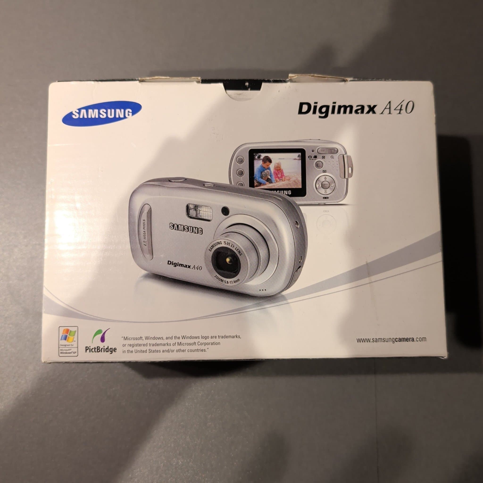 Samsung Digimax A40 digitalkamera