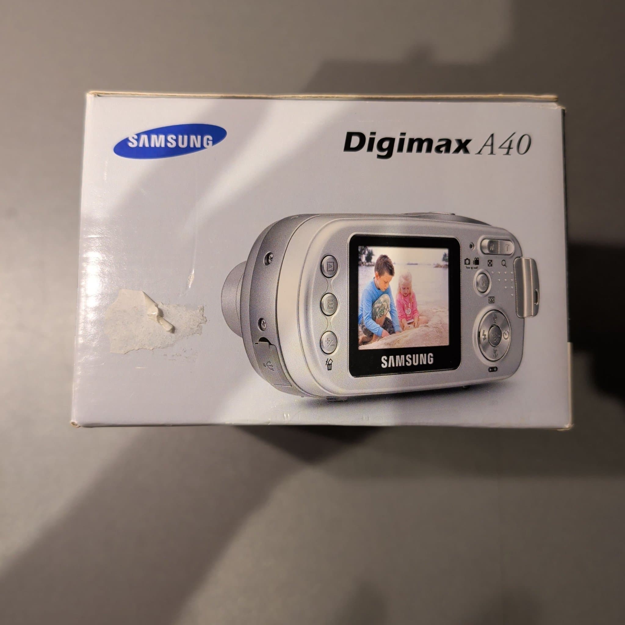 Samsung Digimax A40 digitalkamera