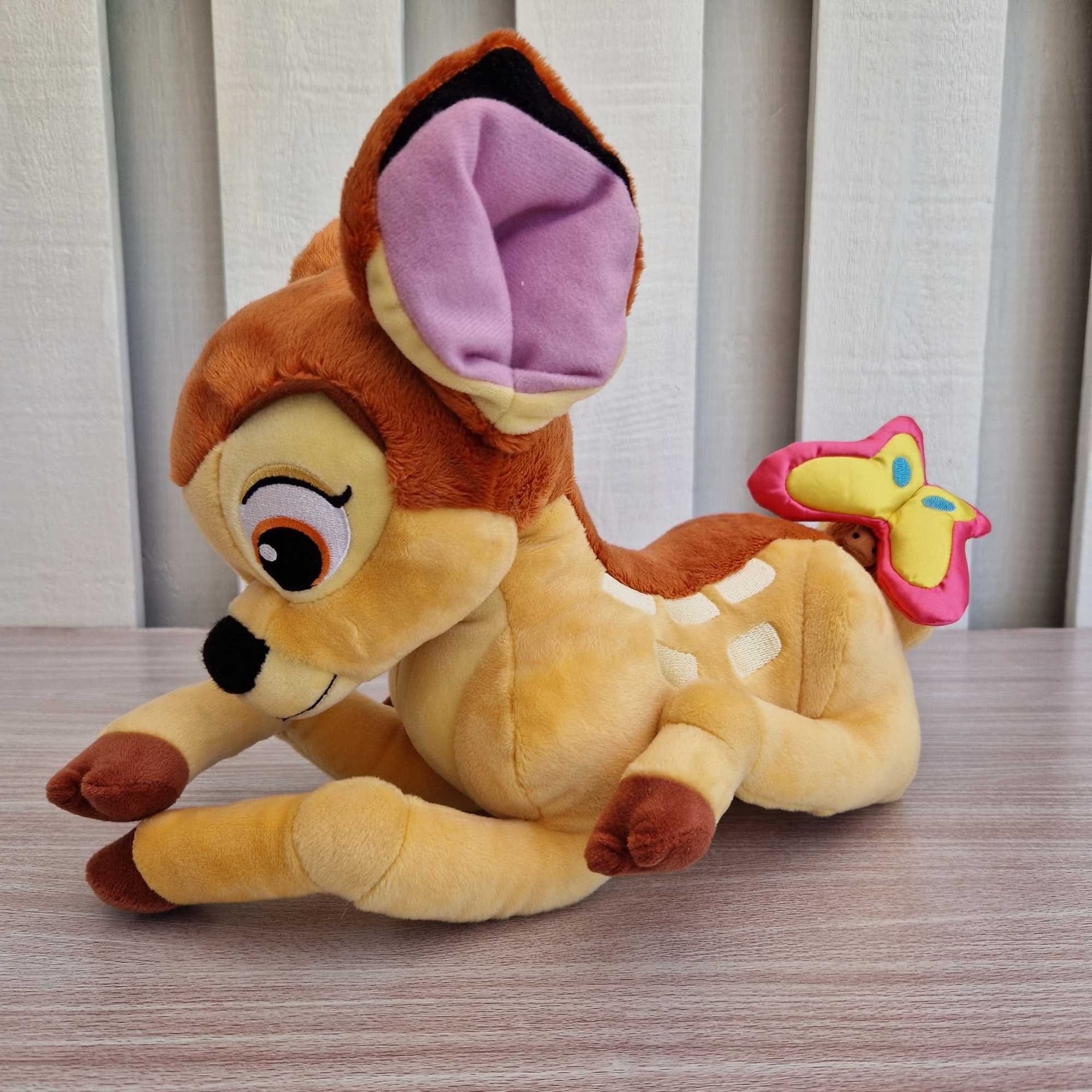 Bambi Disney Plush Toy Deer Fawn Butterfly Soft Toy 37 cm