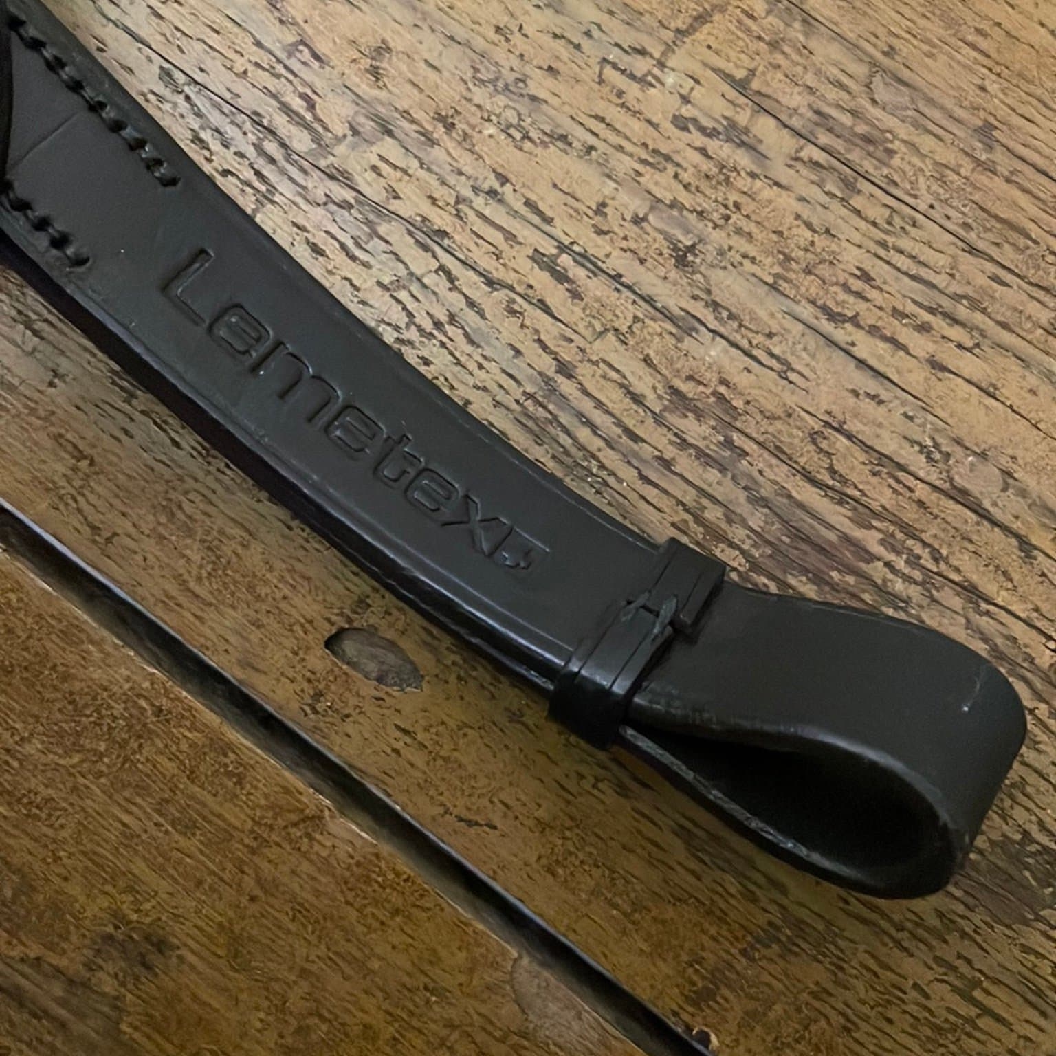 Förbygel med martingal full svart från Lemetex Ny