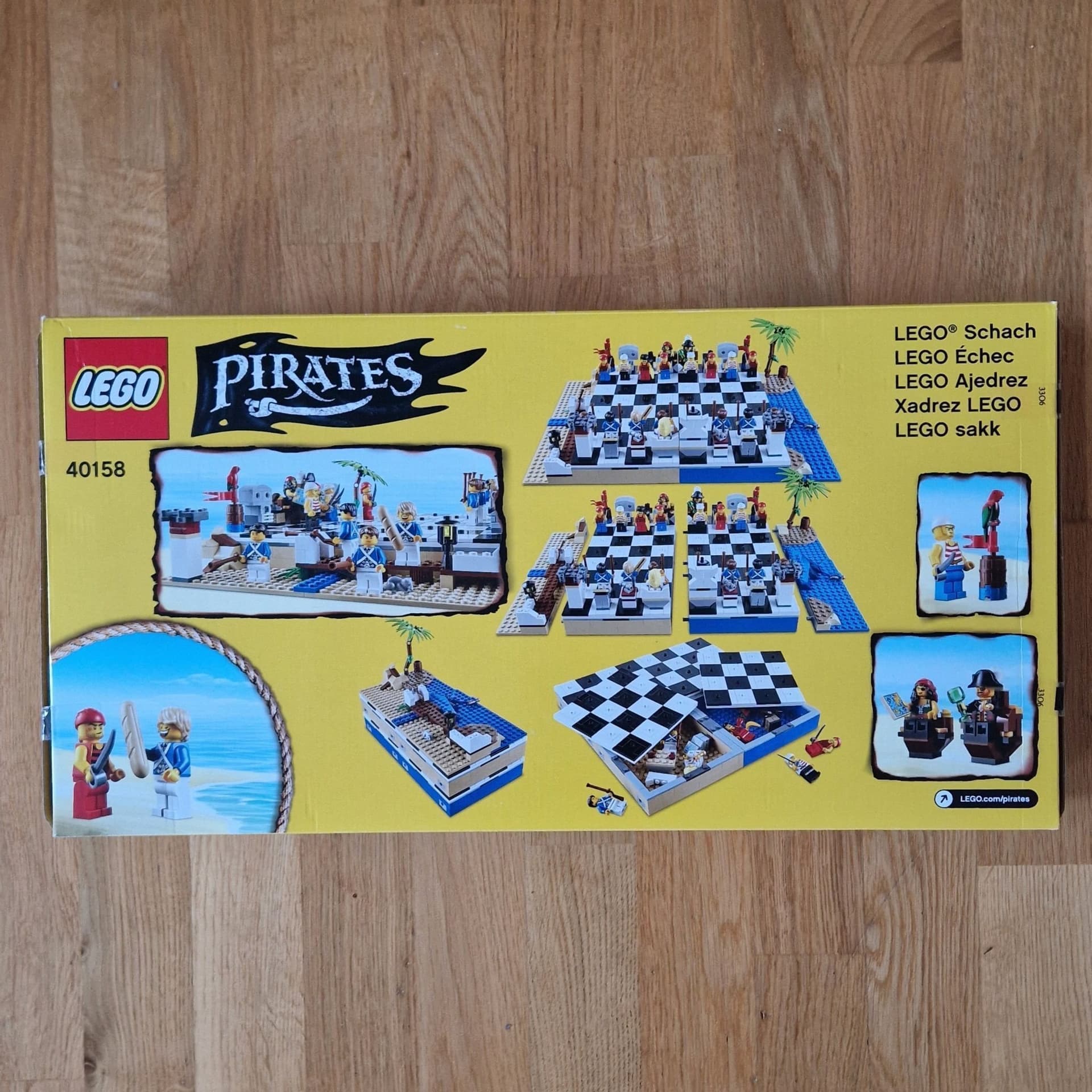 Lego 40158 Pirates Chess Set (NY OÖPPNAD)