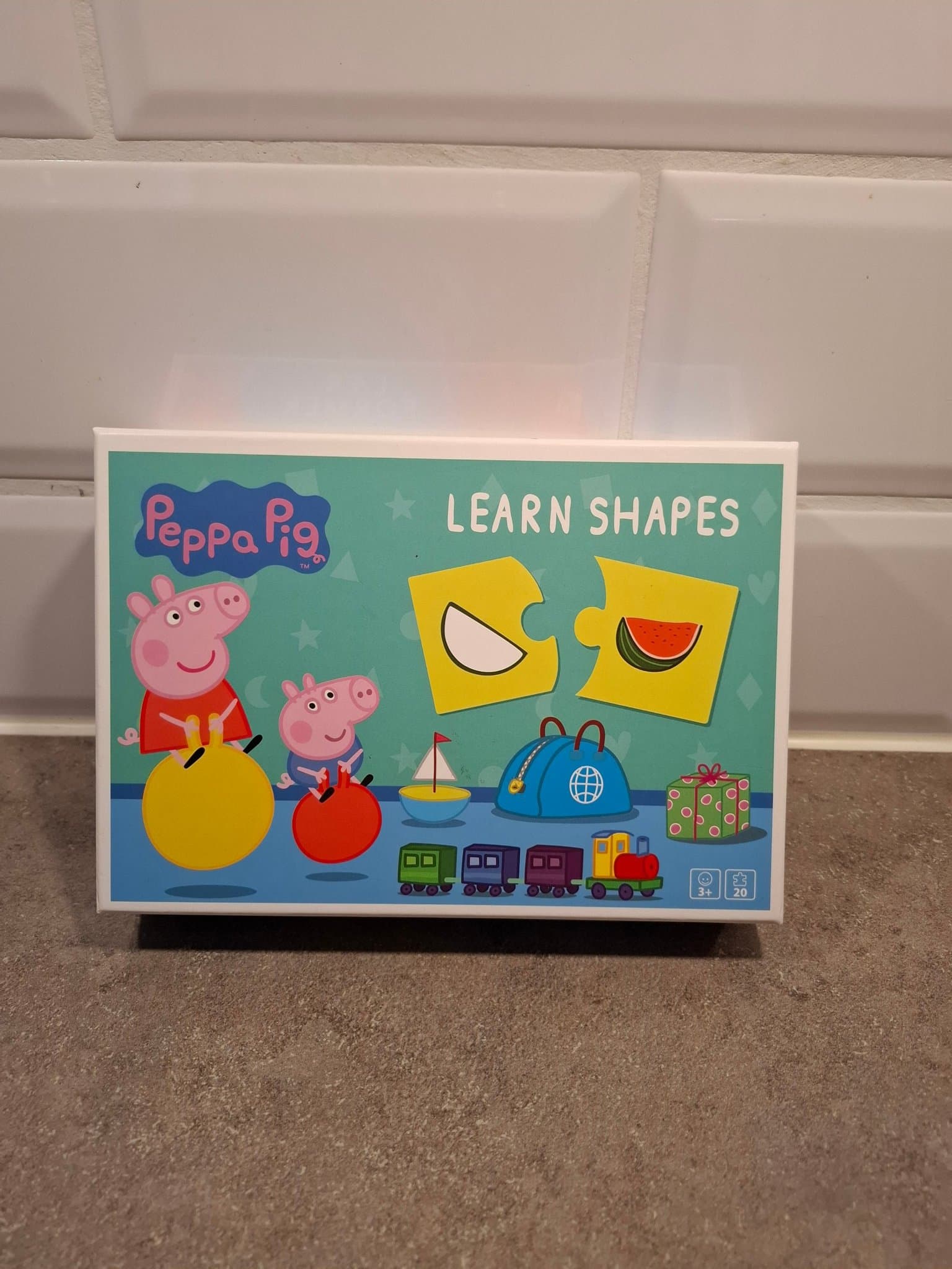 Peppa Pig Lär dig former pussel