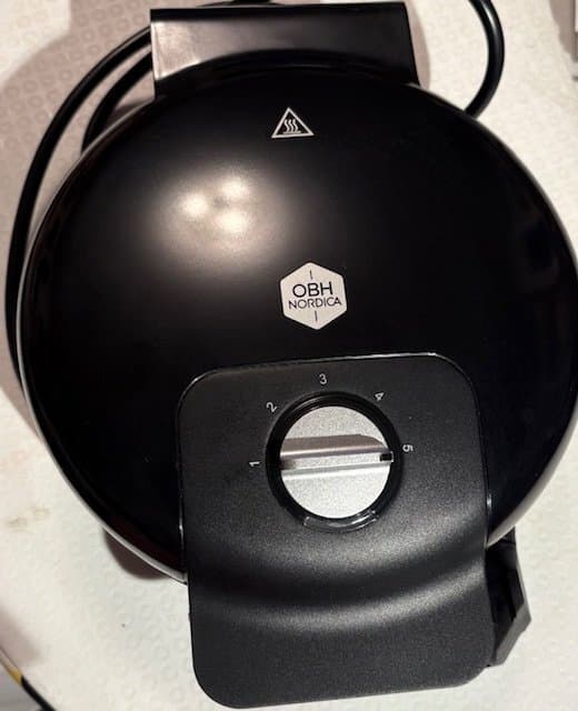 OBH Nordica Våffeljärn Select 6967 Singel