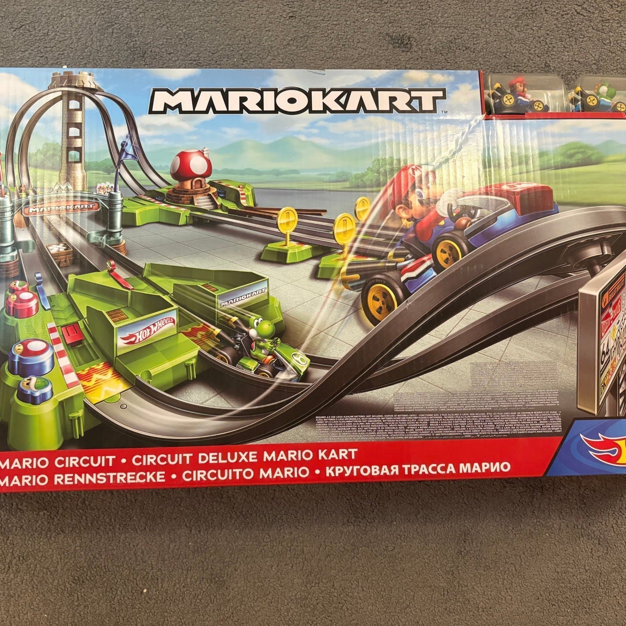 Hot Wheels Mario Kart Circuit oöppnat