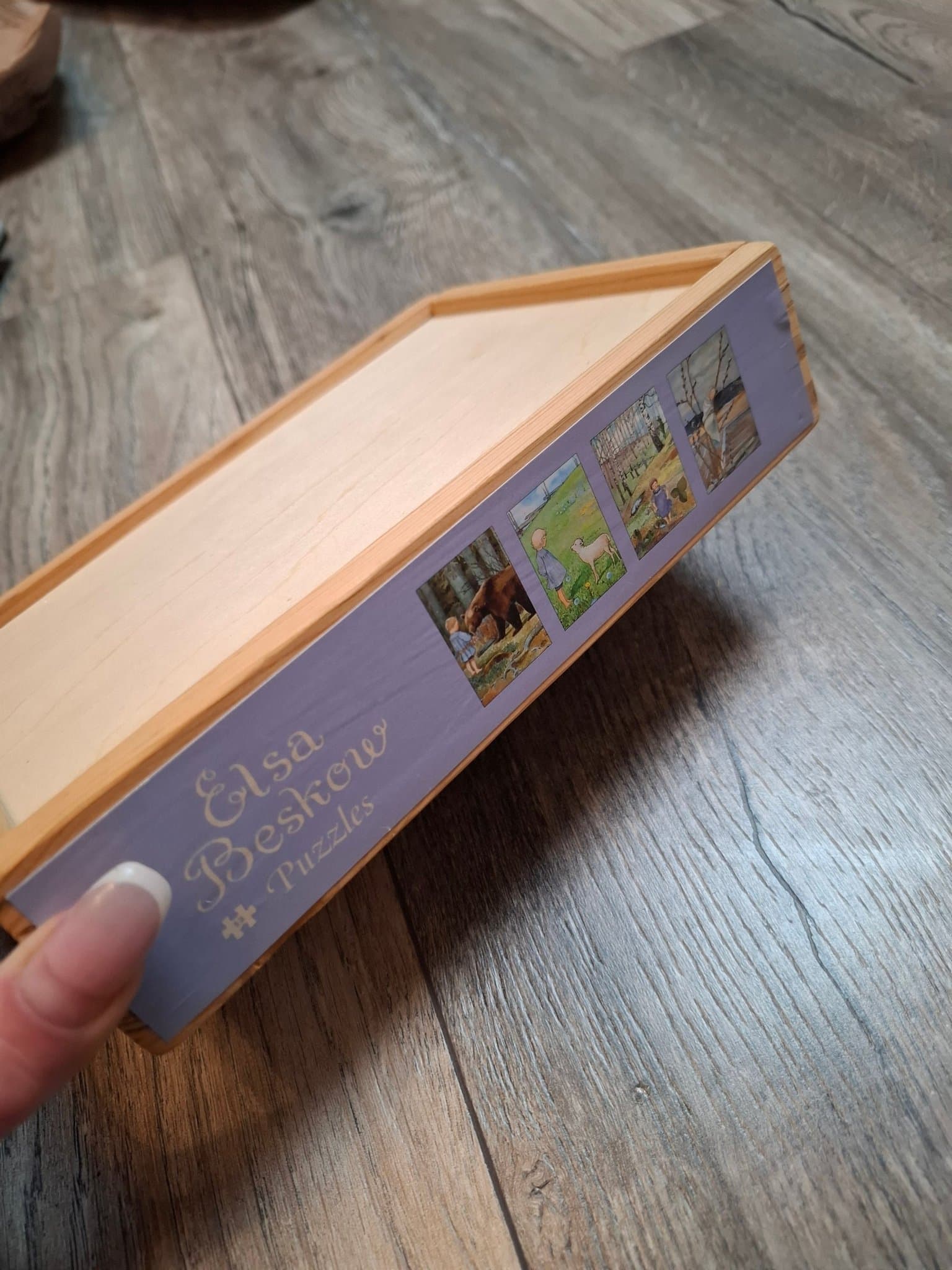 Elsa beskow pussel i trä
