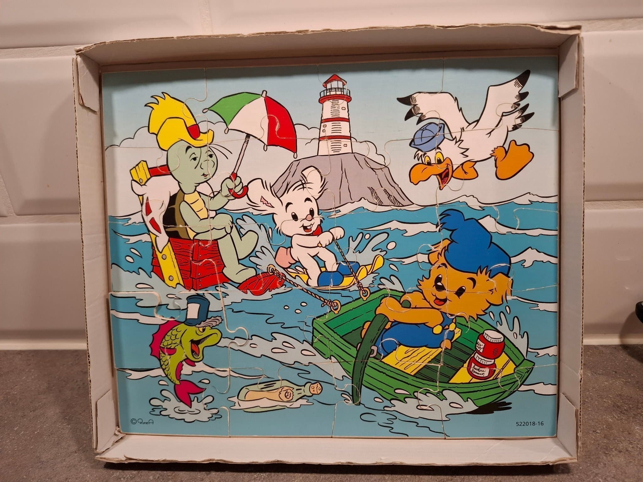 Bamse Trä-pussel 20 bitar