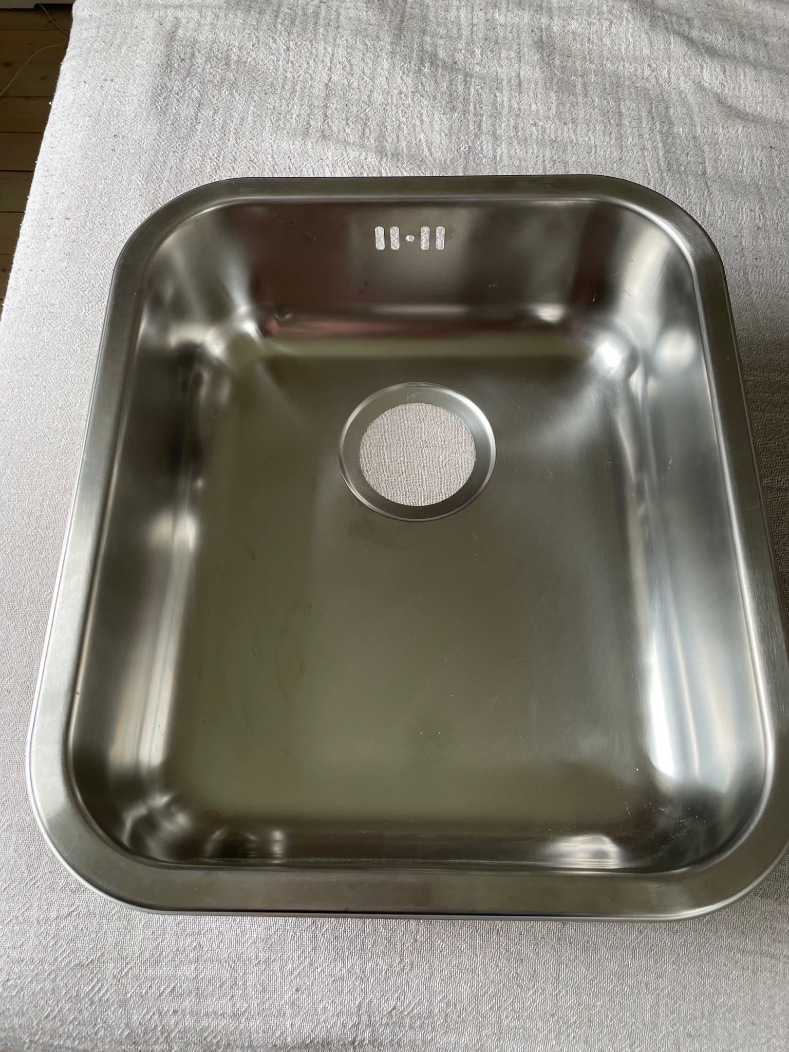 Franke diskho i rostfritt stål