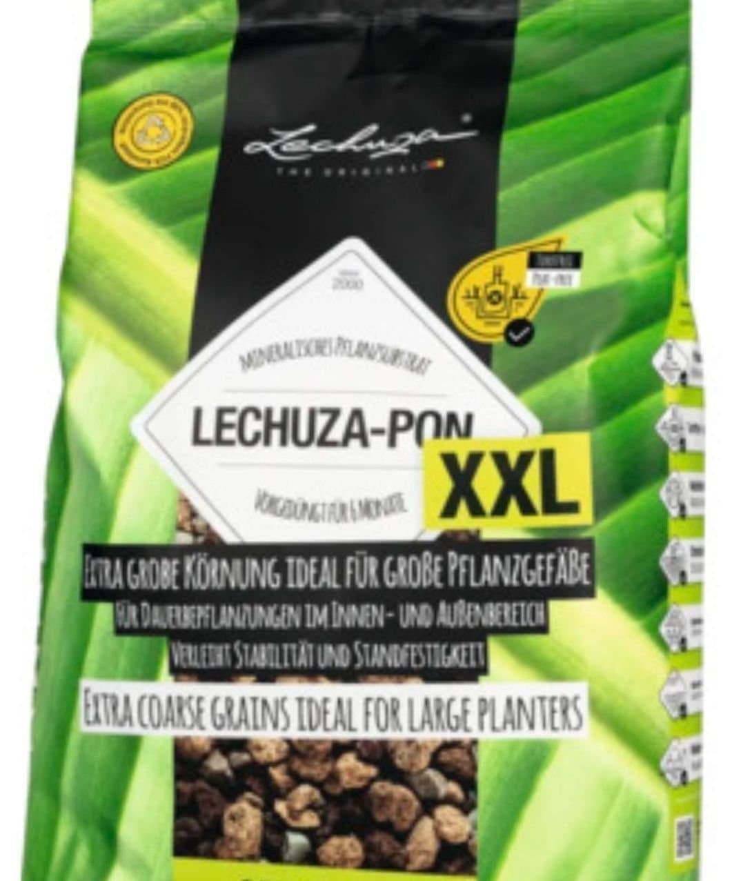 3×Växtsubstrat LECHUZA Pon XXL 10% Rabatt