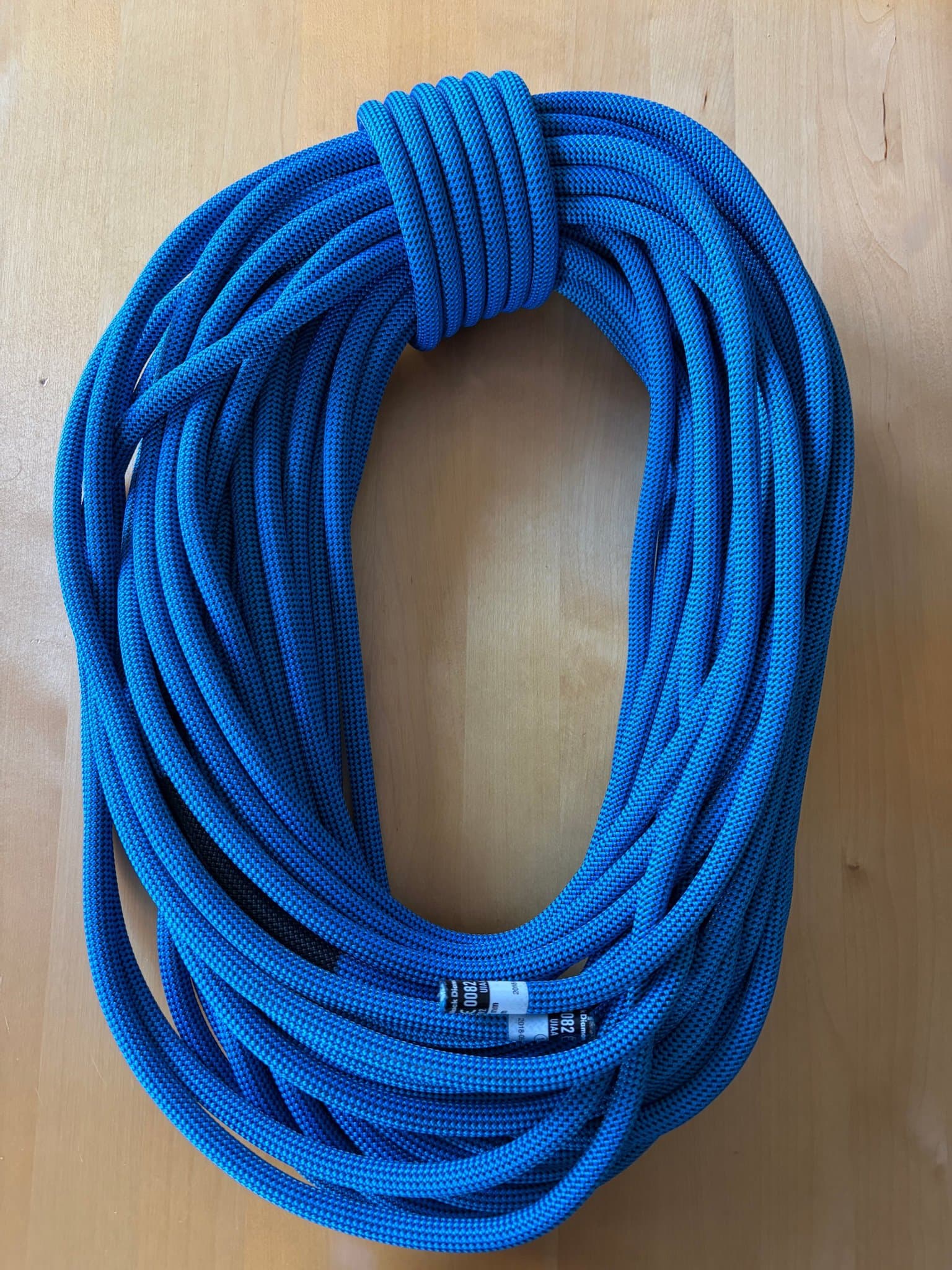 Black Diamond 9.9 mm Klätterrep 35 m Dual Blue (oanvänt)