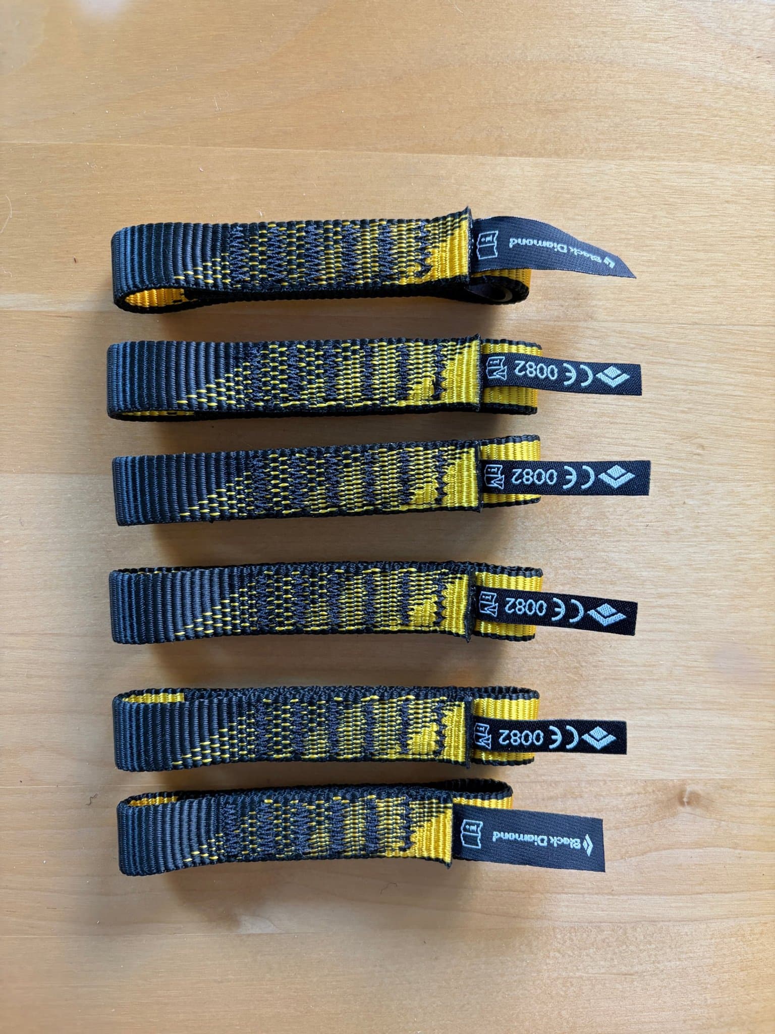 Black Diamond Dynex Sling 12mm 60cm guld-svart (oanvända)