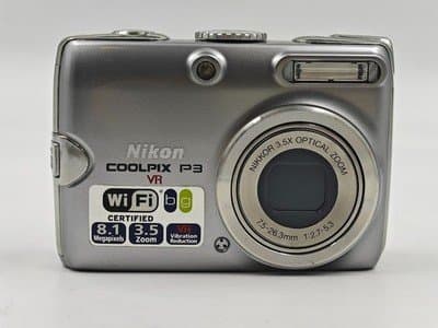Nikon Coolpix P3 8.1 MP digitalkamera Silver