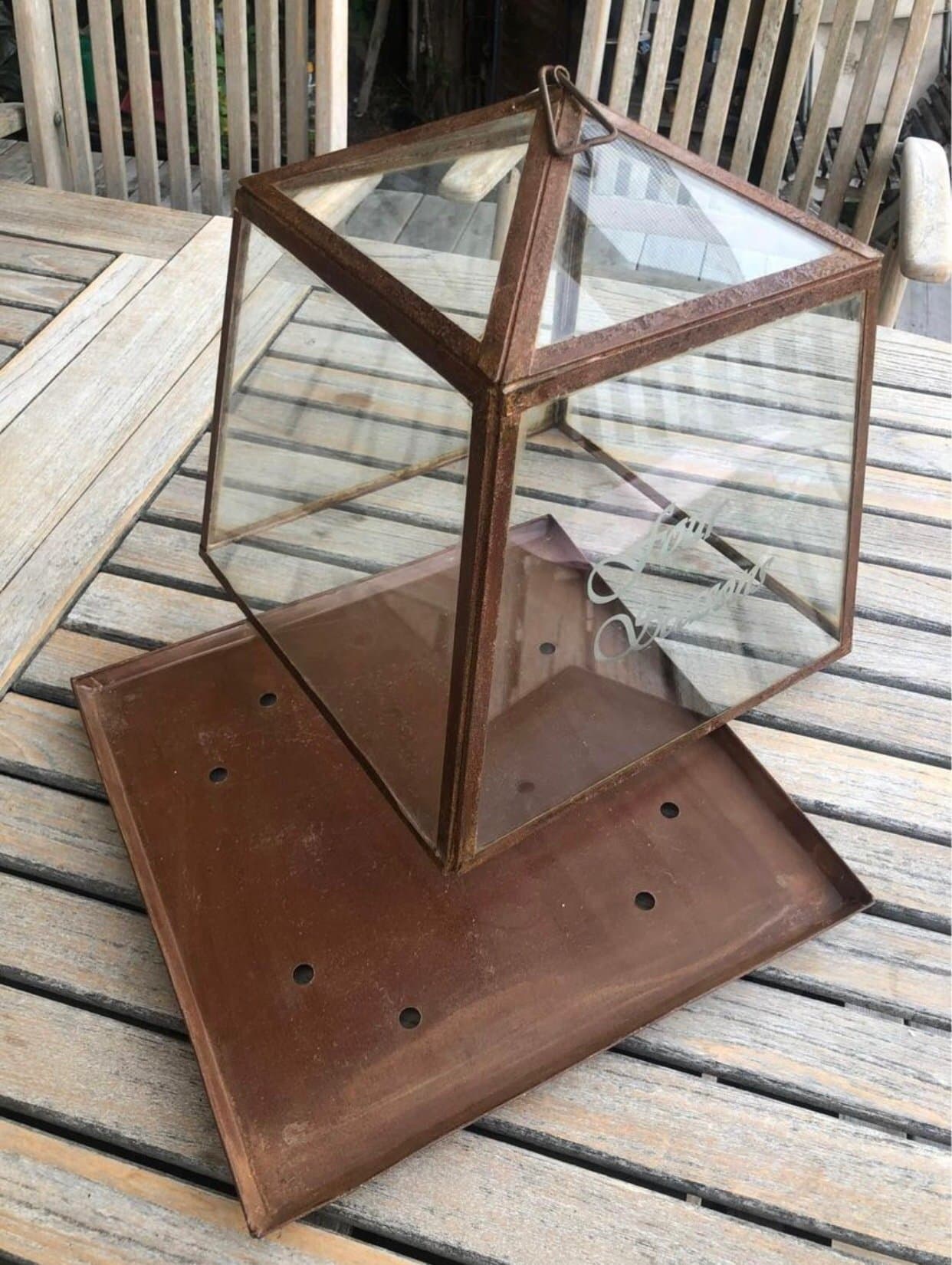 Växthus glashus dekoration