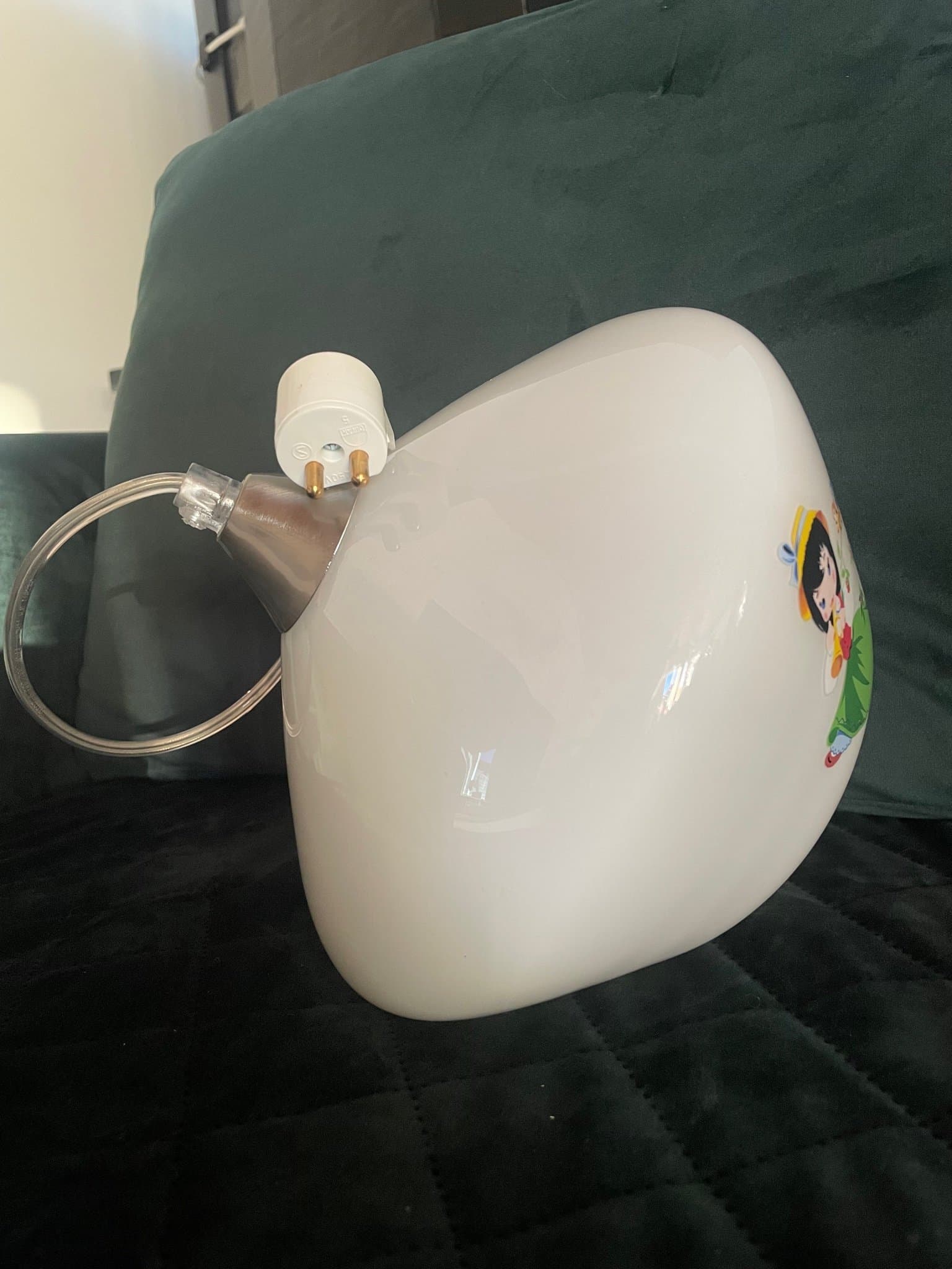 Unik Vintage Barnlampa – Sagolikt Motiv & Retrocharm