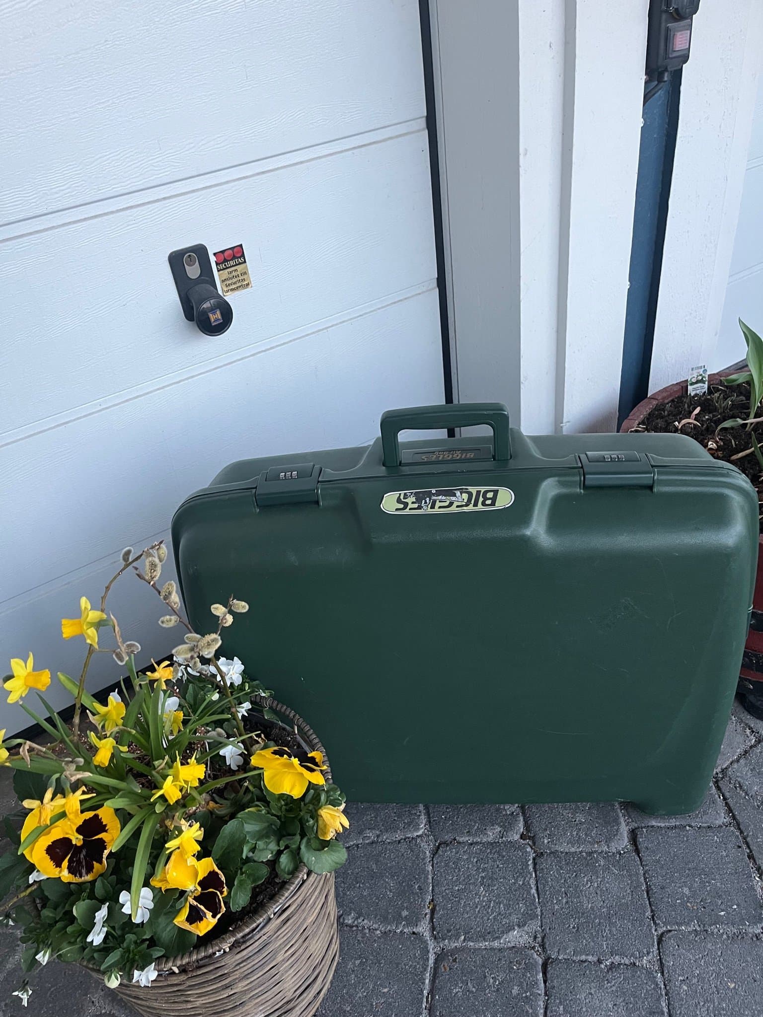 Biggles Resväska Grön