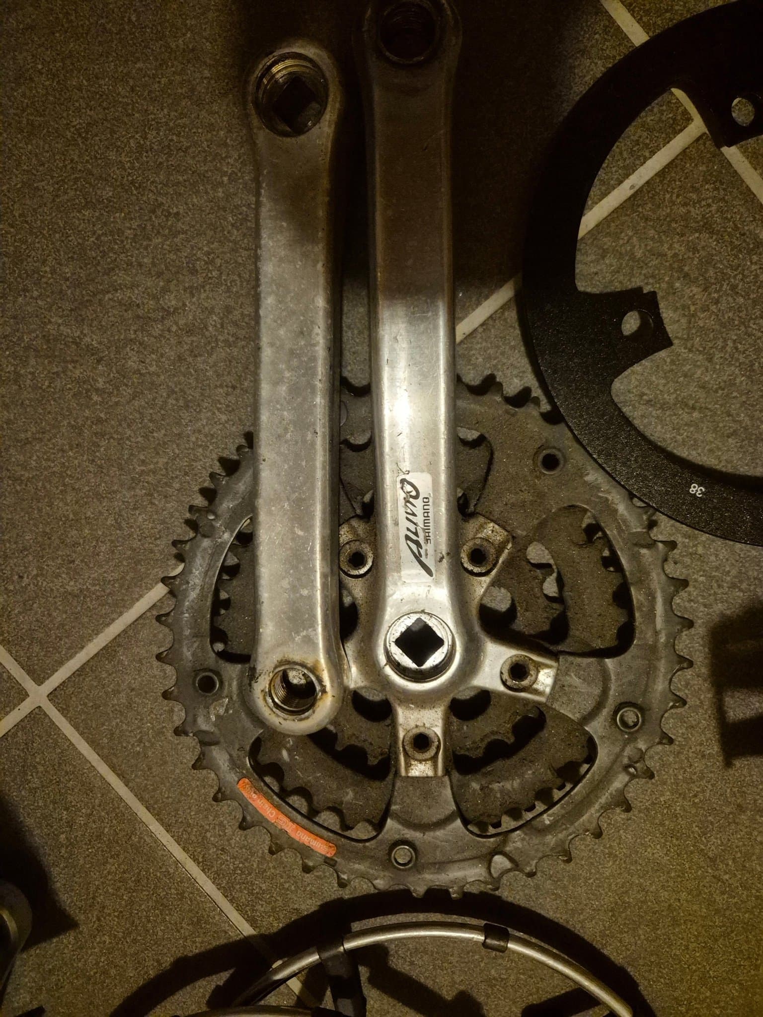 Shimano Alivio vevparti med klingor