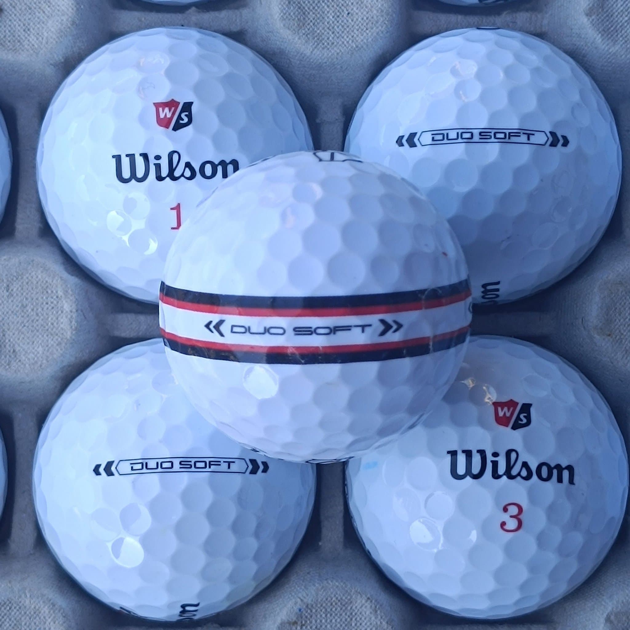50 st Wilson Staff Duo Soft – Spelklara – Utrop under 8 kr/boll