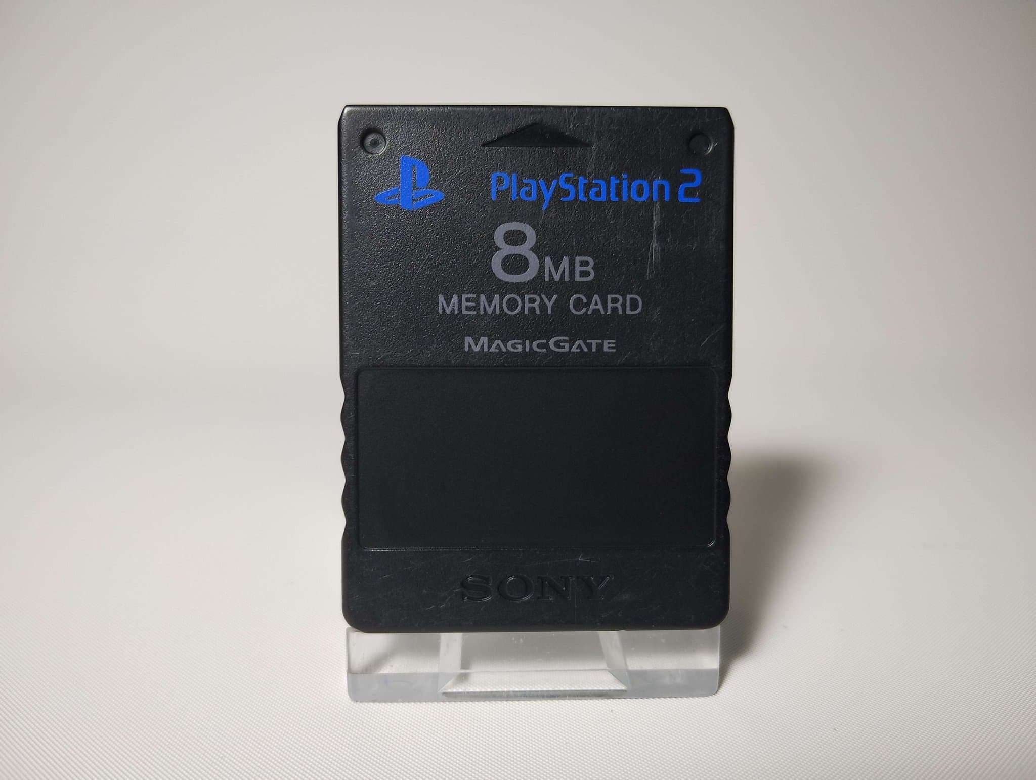 PS2 Minneskort/Memory Card - Djupt Rengjord
