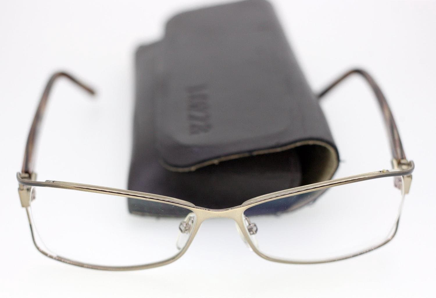 Lozza VL 2028 Col SE1 men's vintage eyeglasses with original case-Weight: 28.4g