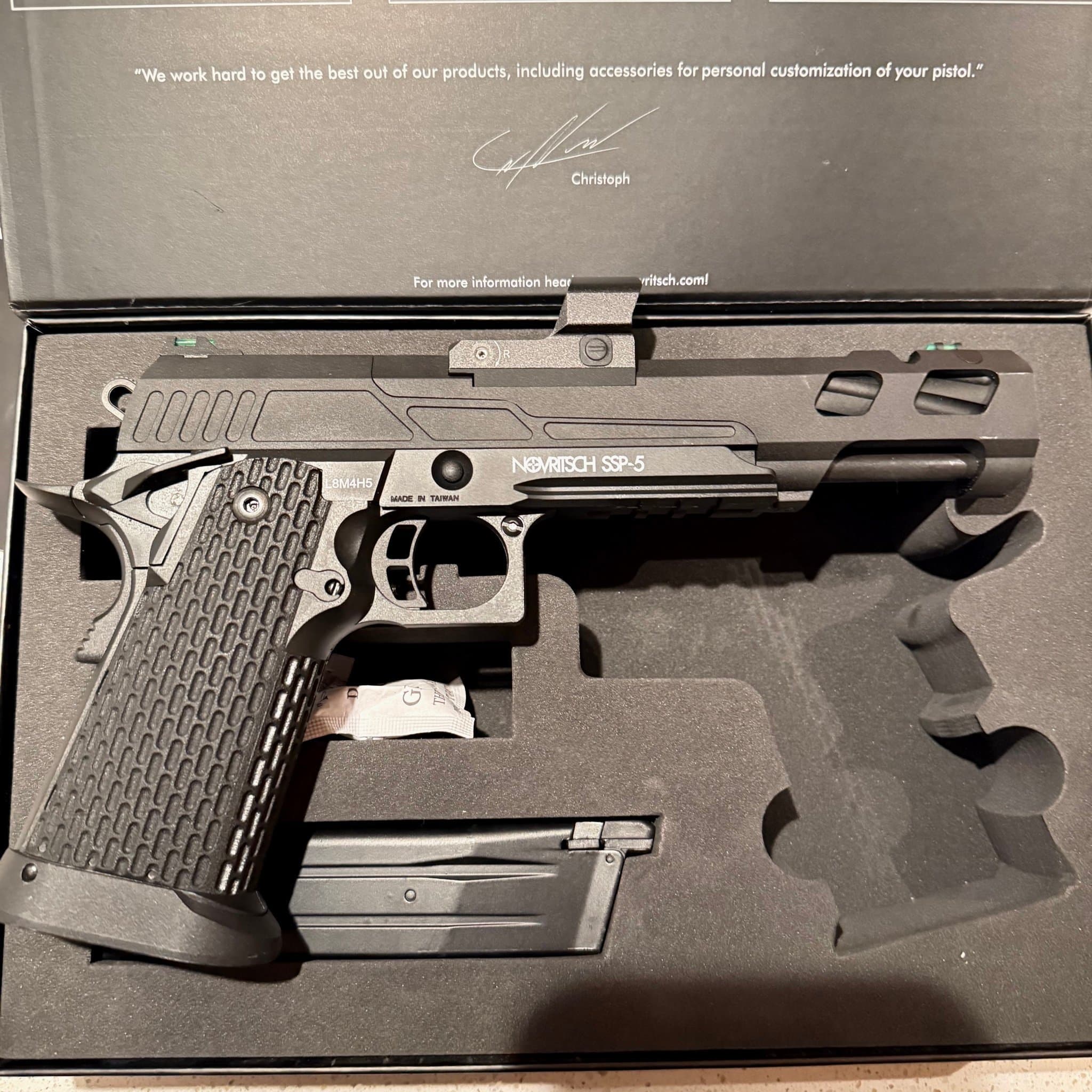 Novritsch SSP5 6”, helt ny.