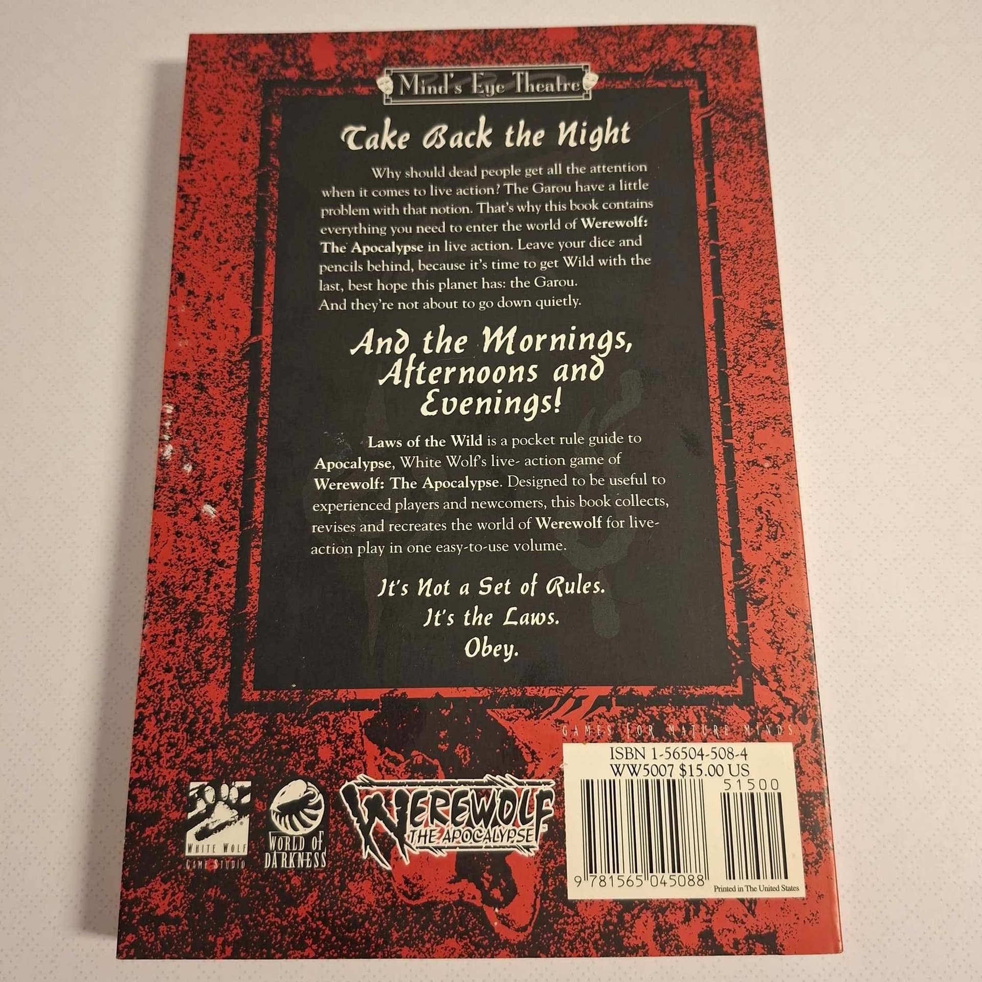 Laws of the Wild - Werewolf: The Apocalypse (MET/LARP) | TOPPSKICK!