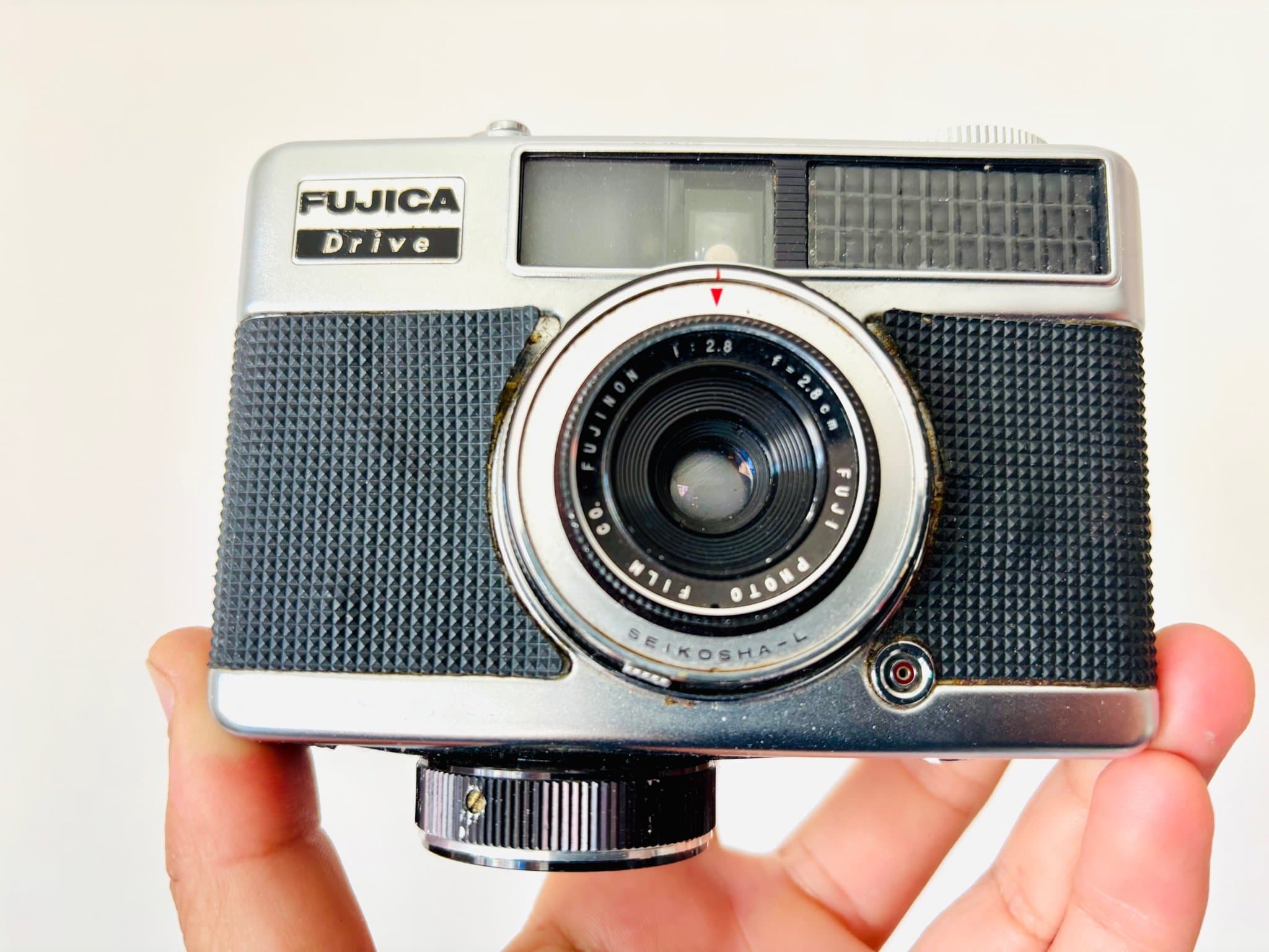 Fujica Drive kamera halv frame, analog kamera