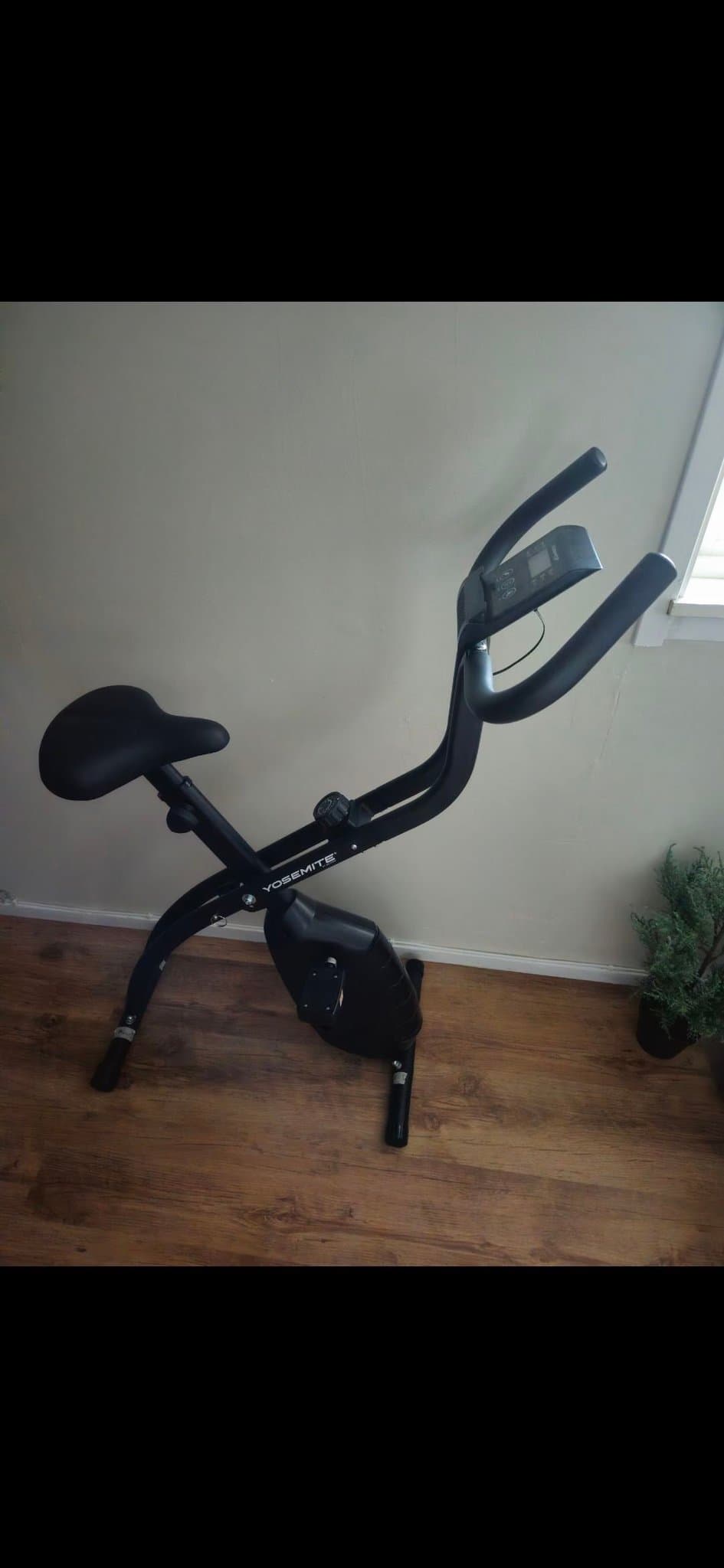 motionscykel ihopfällbar i utmärkt skick