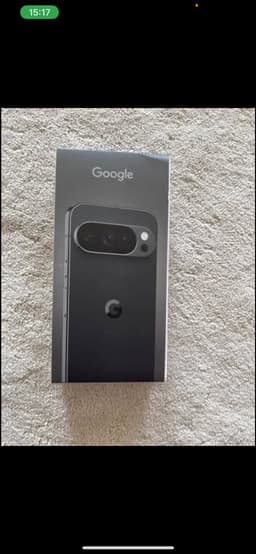 Ny oöppnad svart Google Pixel 10 PRO 128GB