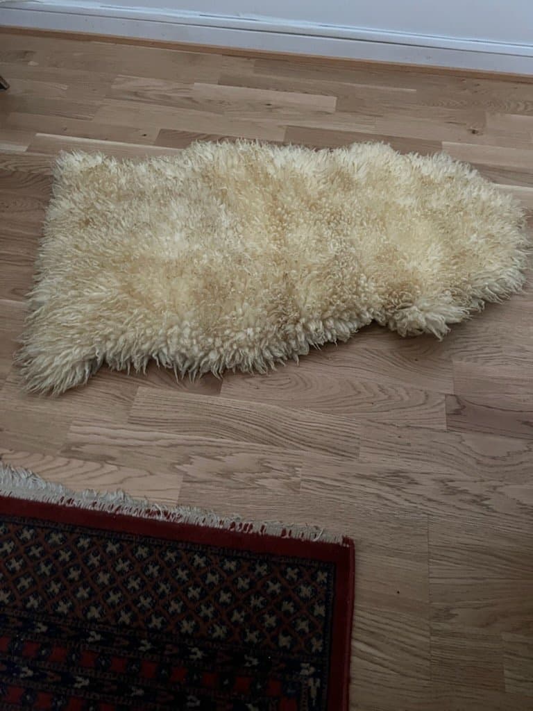 Fårskinn storlek 90x56