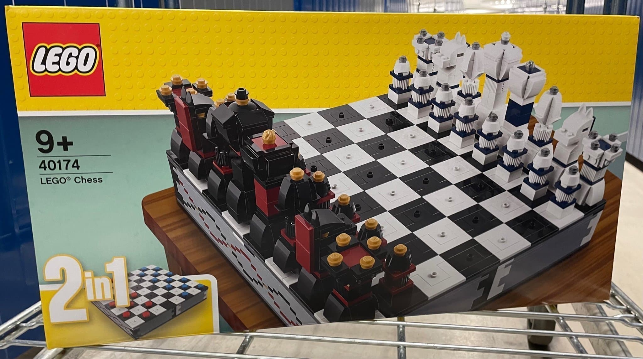 NY, OÖPPNAD - LEGO 40174 - Schackspel. Se bilder för skick.