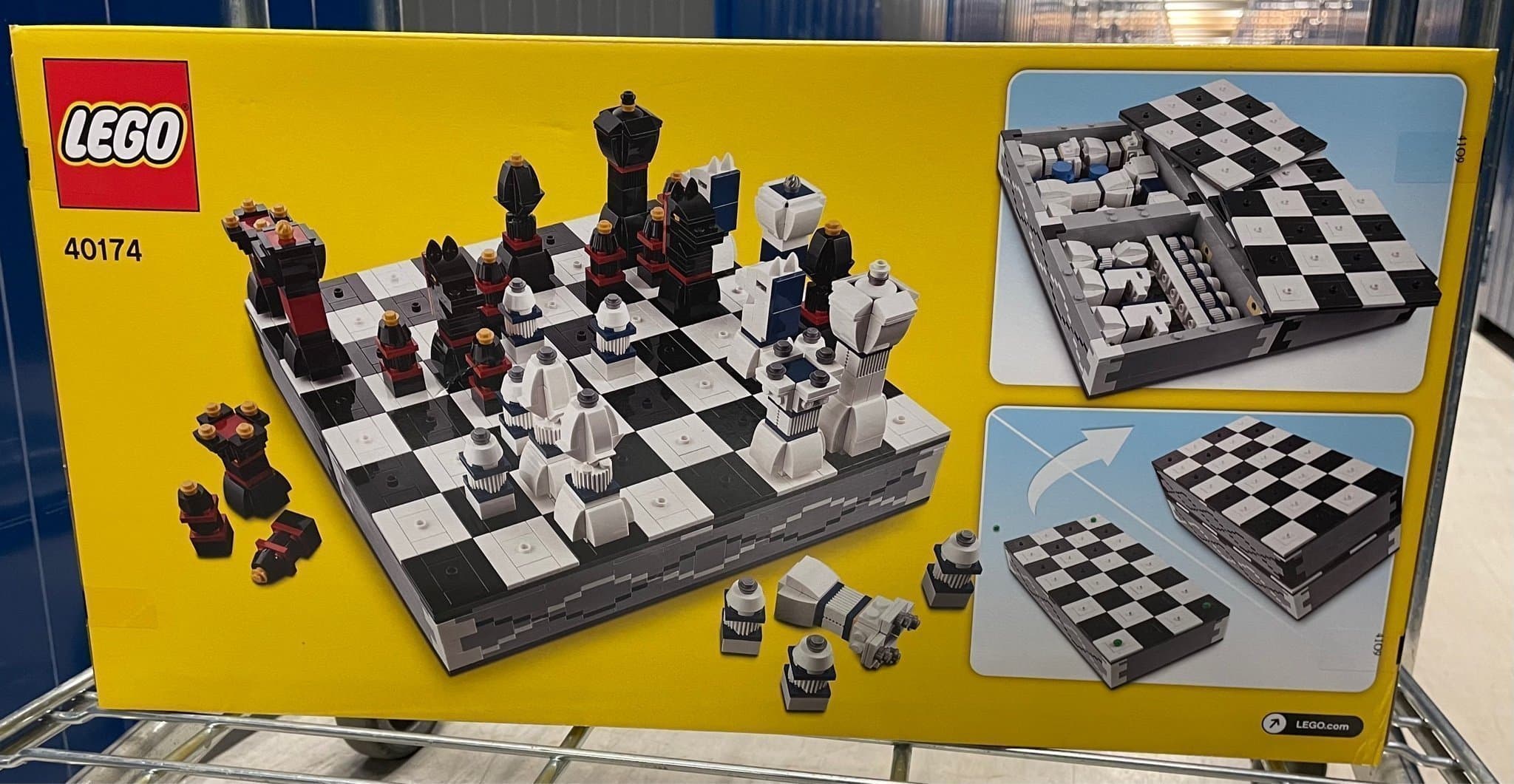 NY, OÖPPNAD - LEGO 40174 - Schackspel. Se bilder för skick.
