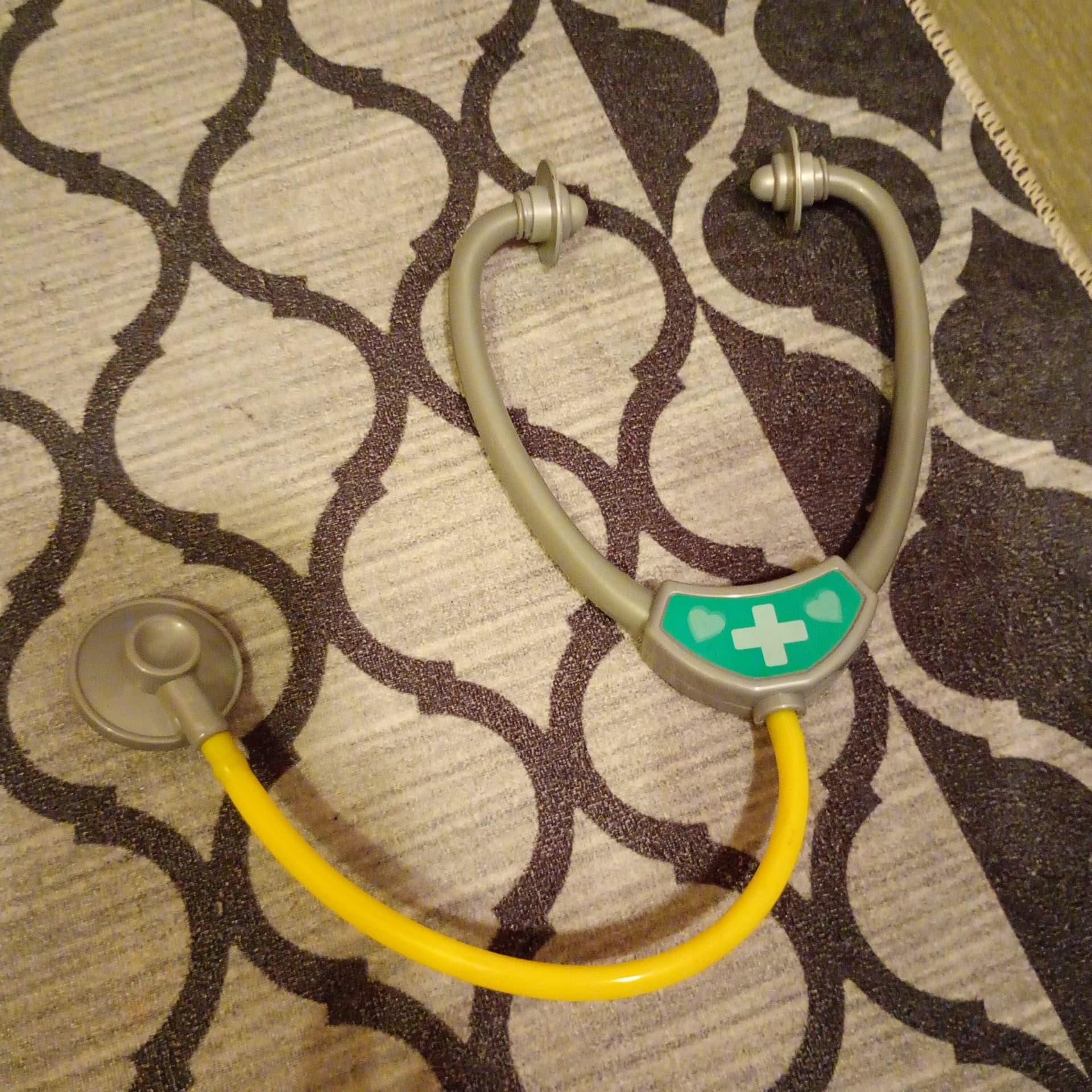 Leksaksstetoskop från Fisher Price