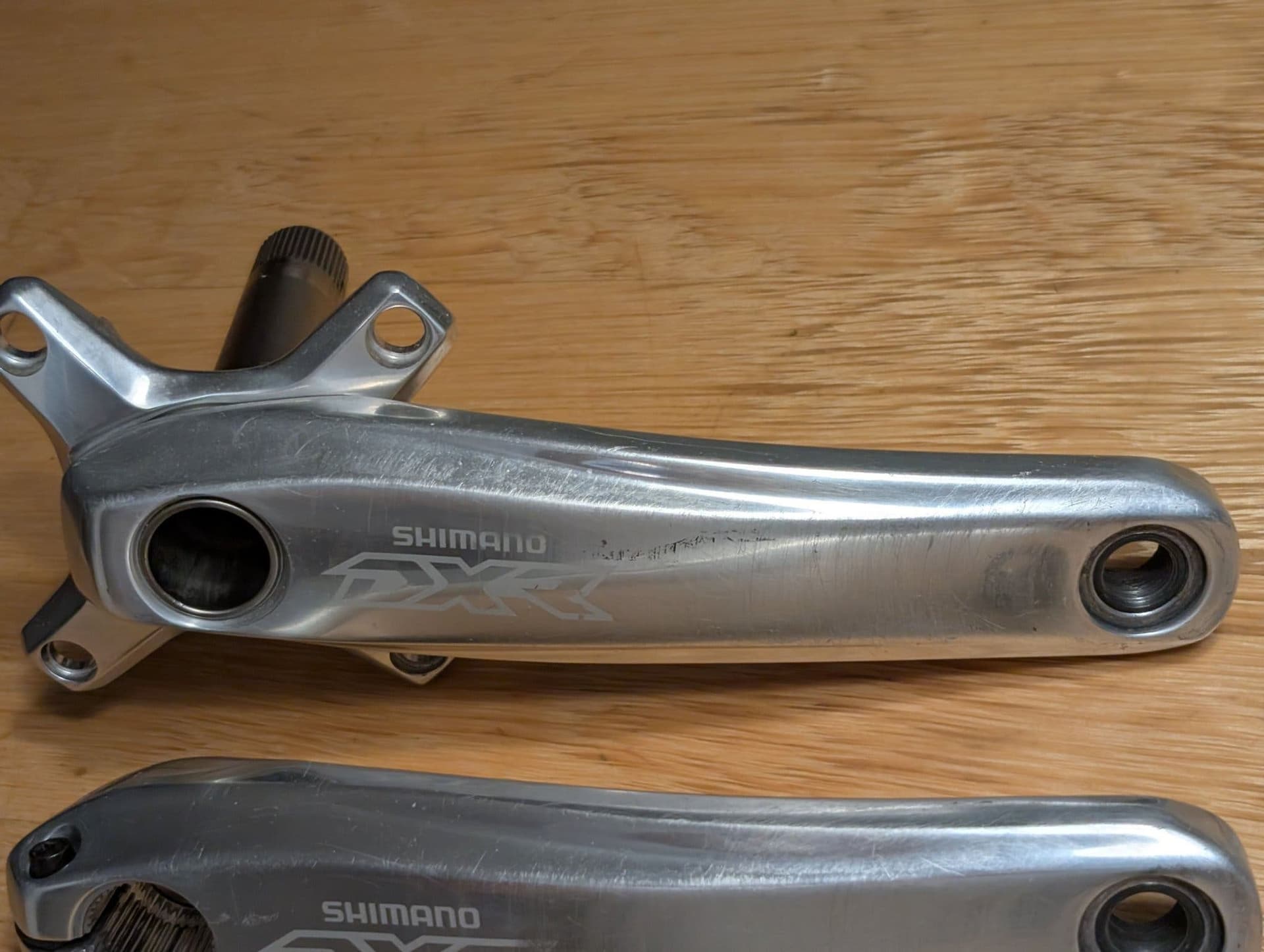 Shimano DXR 180mm vevparti, modell FC-MX70.