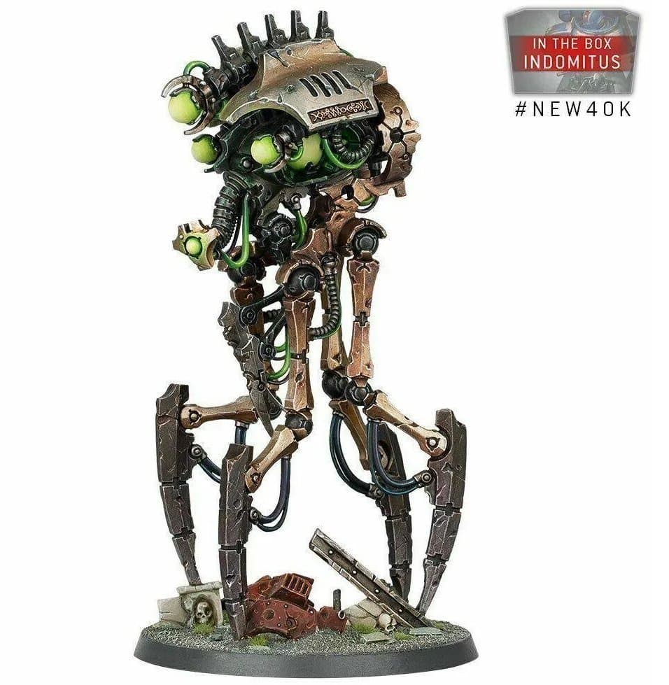 Warhammer 40k - Indomitus - Necron Canoptek Reanimator ny på sprue